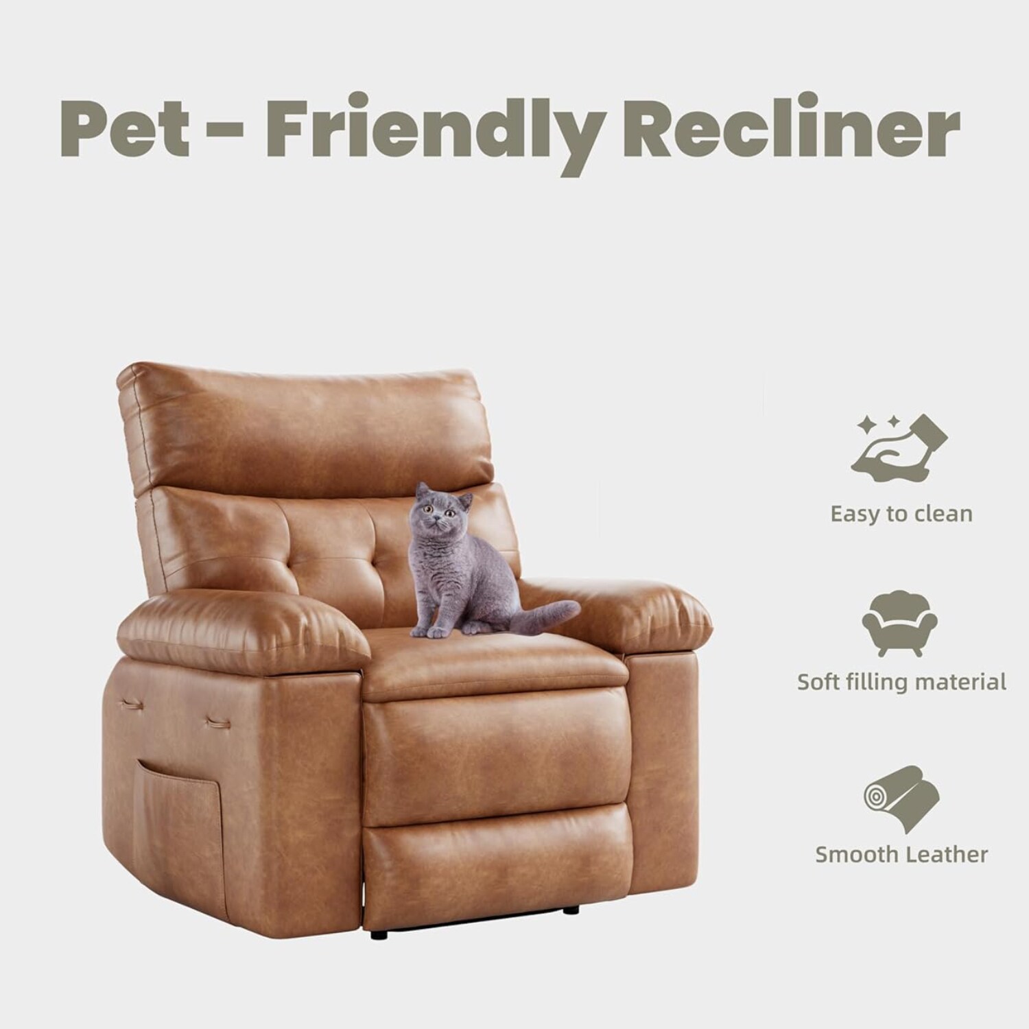 Der Rose LMXPHO-337W-0911CRCE recliners - View #7
