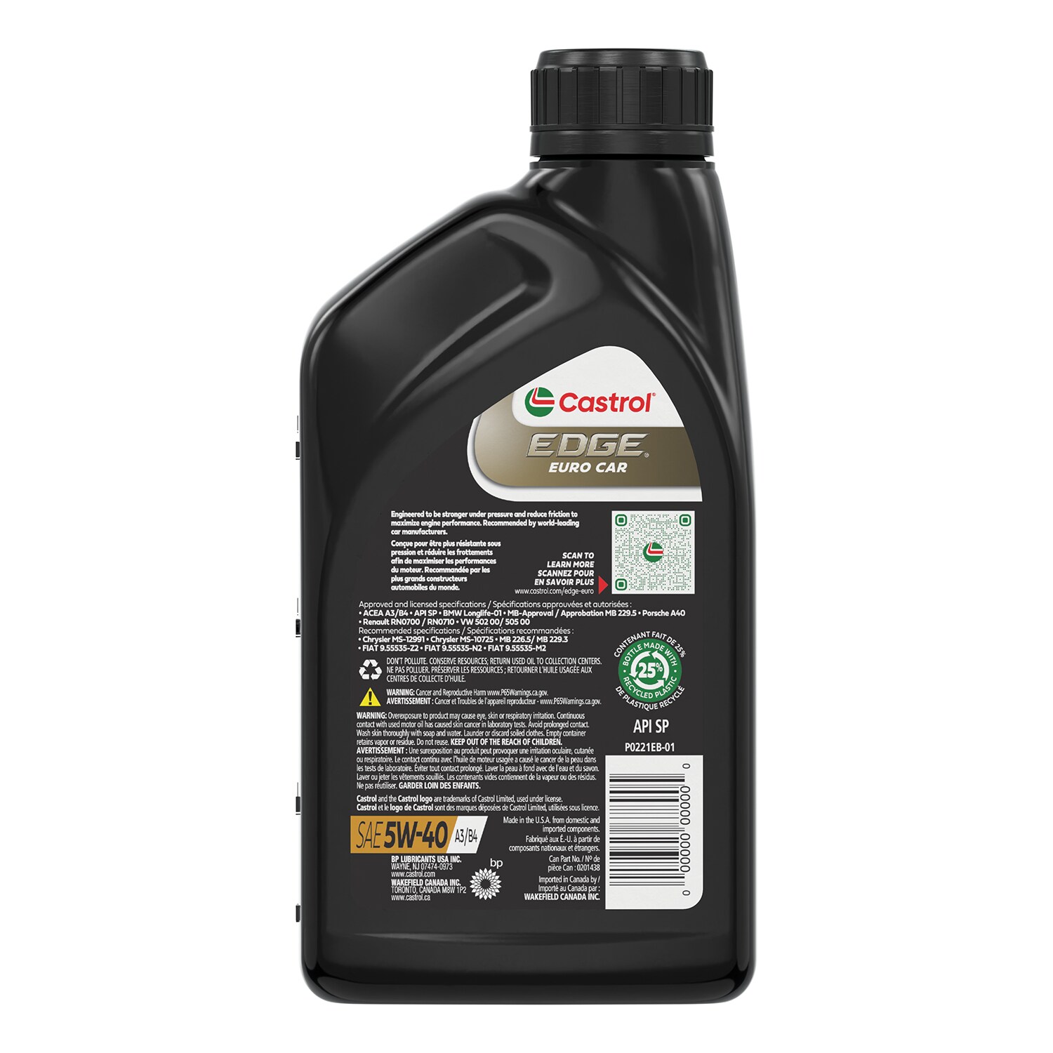 CASTROL 15D932 Motor-Oil - View #3