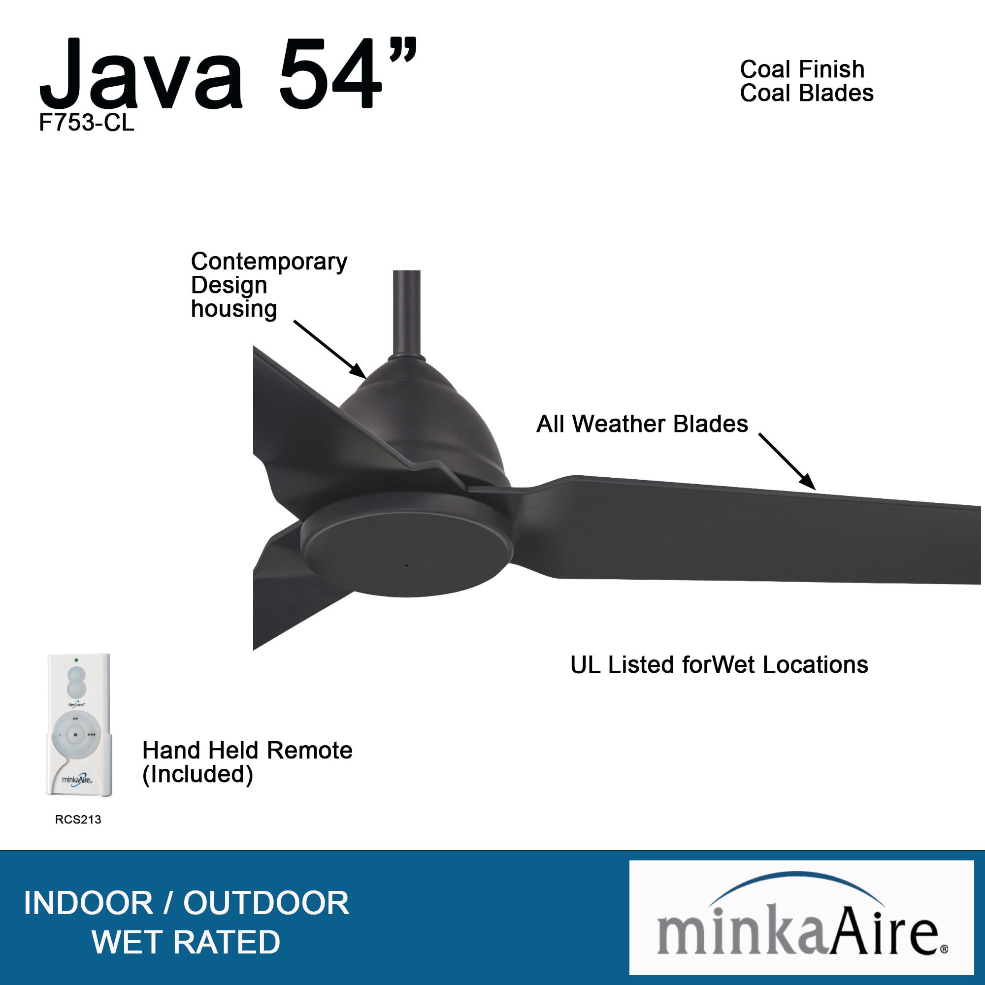 Minka Aire F753-CL Ceiling-Fans - View #3