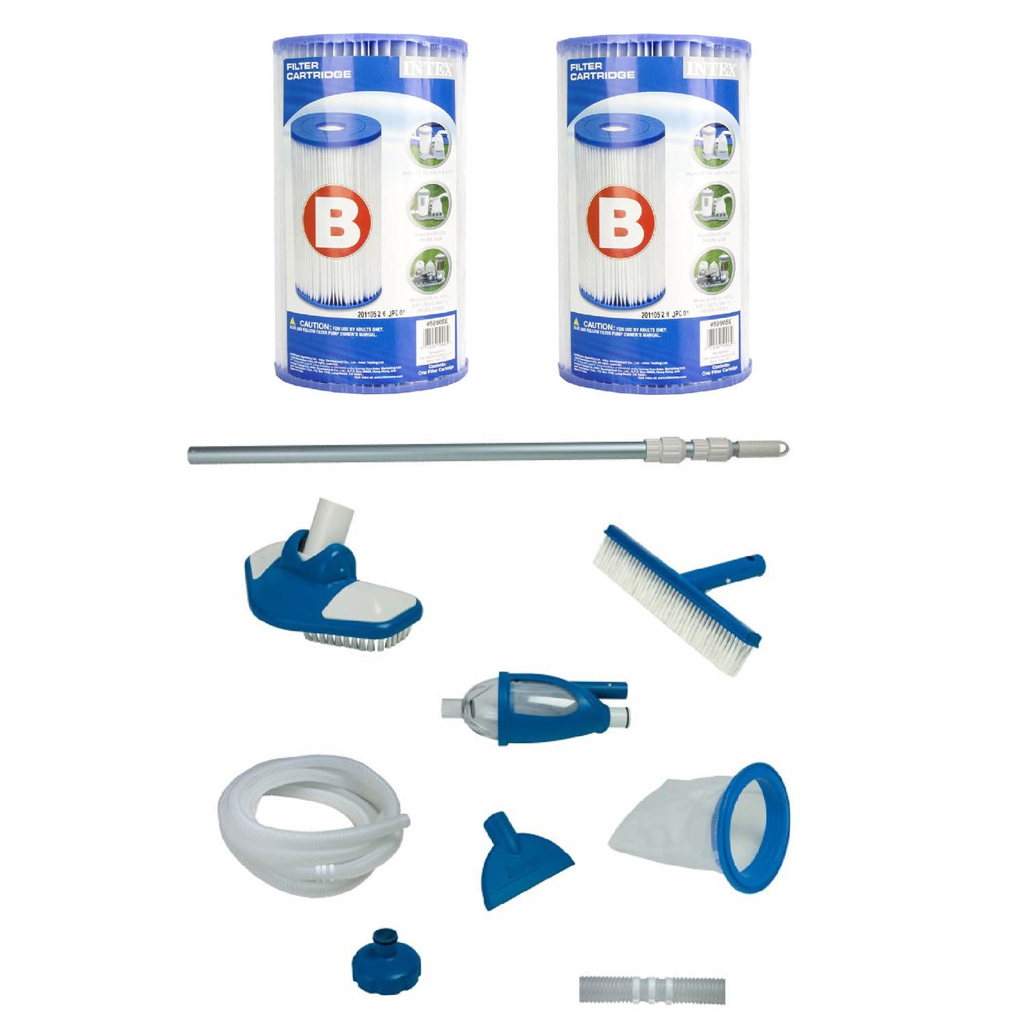 Intex 175927 2 -Pack 28003E + 2 x 29005E Maintenance kit