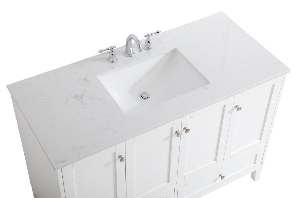 Elegant Decor FI54048WH Bath-Vanity-Combo - View #6
