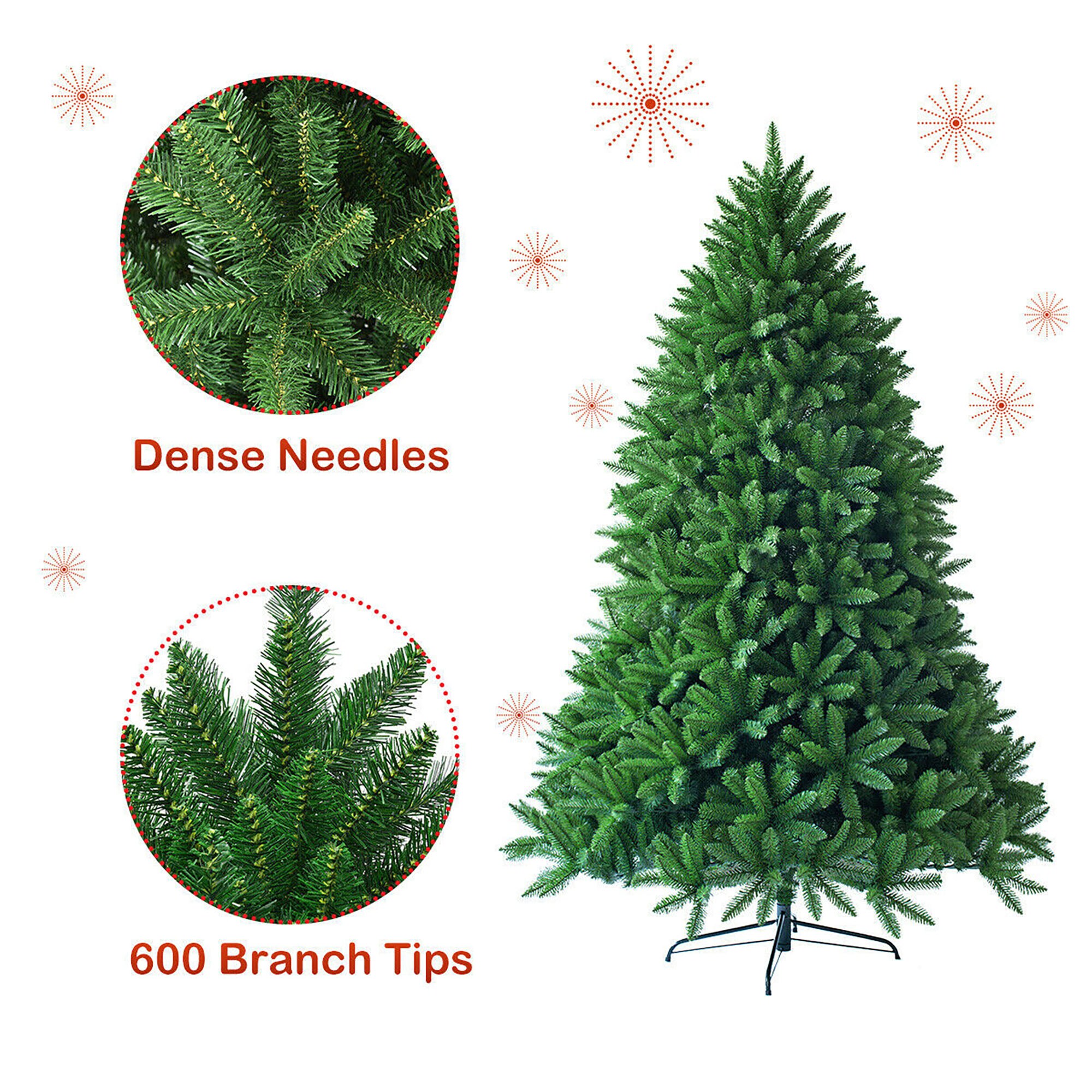 Forclover ALHY-054CM Artificial-Christmas-Trees - View #5
