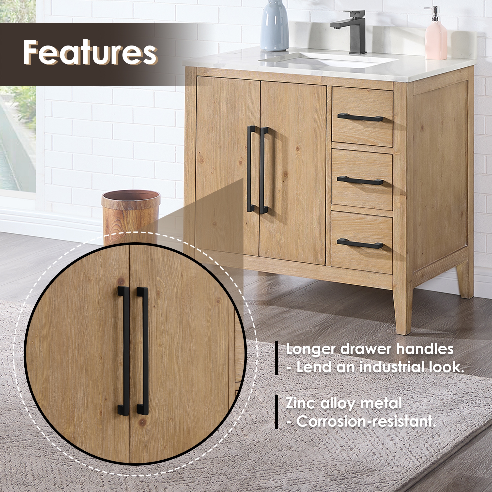 Altair 558036-WF-CWQ Bath-Vanity-Combo - View #8