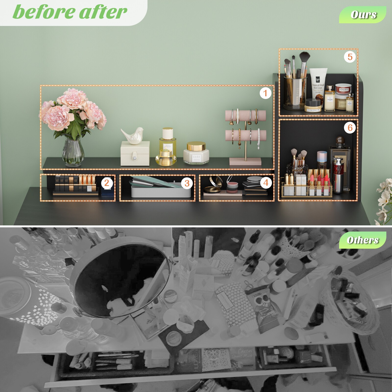 Aheaplus HZDLHJY-B Bedroom-Vanities - View #7
