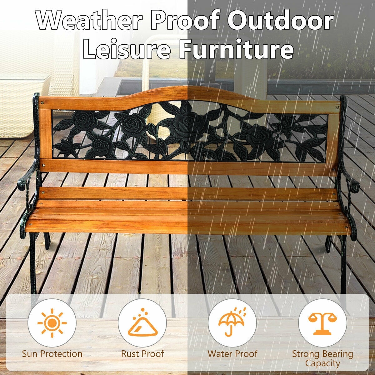 Forclover HYFE-2785PK Commercial-Benches - View #6
