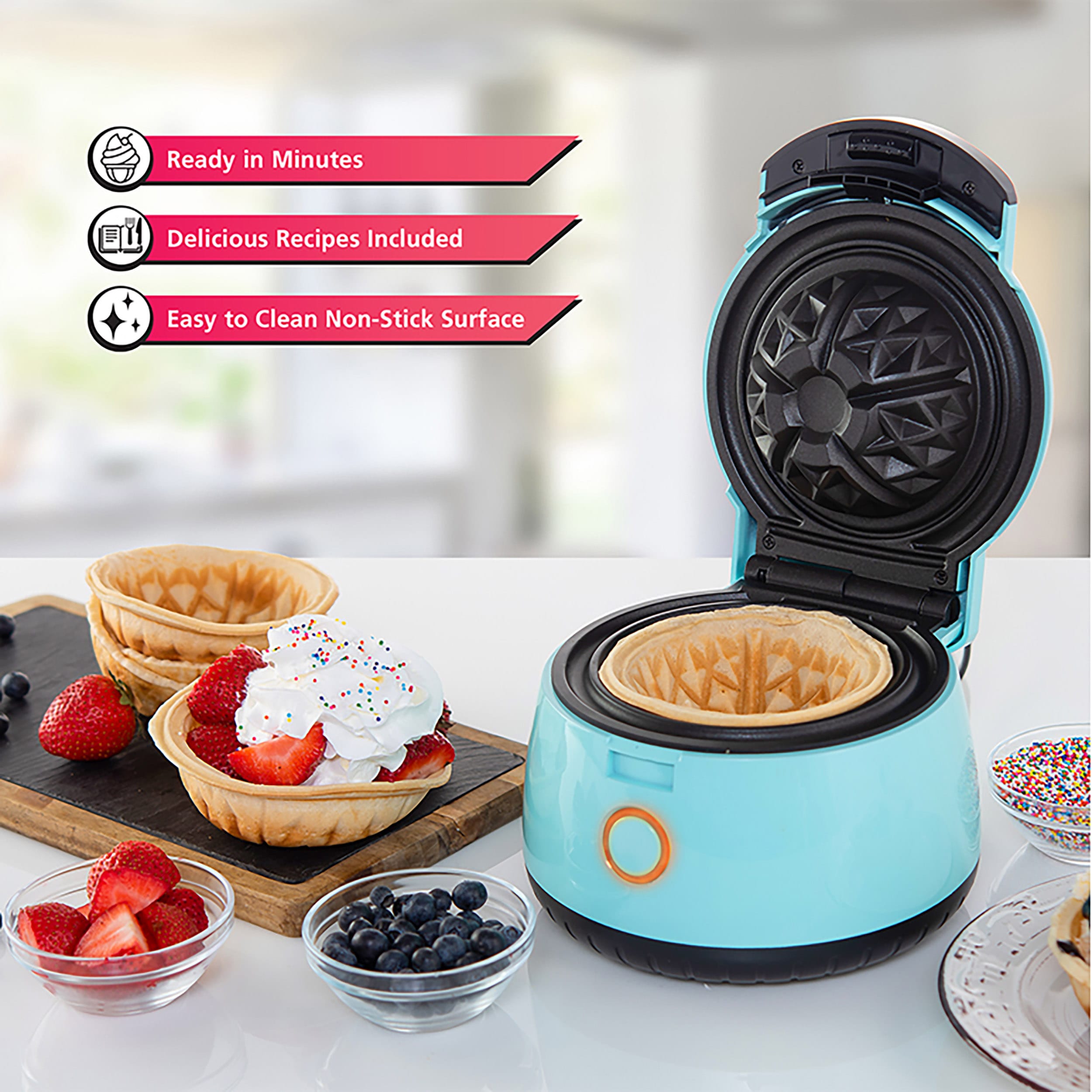 Brentwood 962114238M Waffle-Makers - View #3