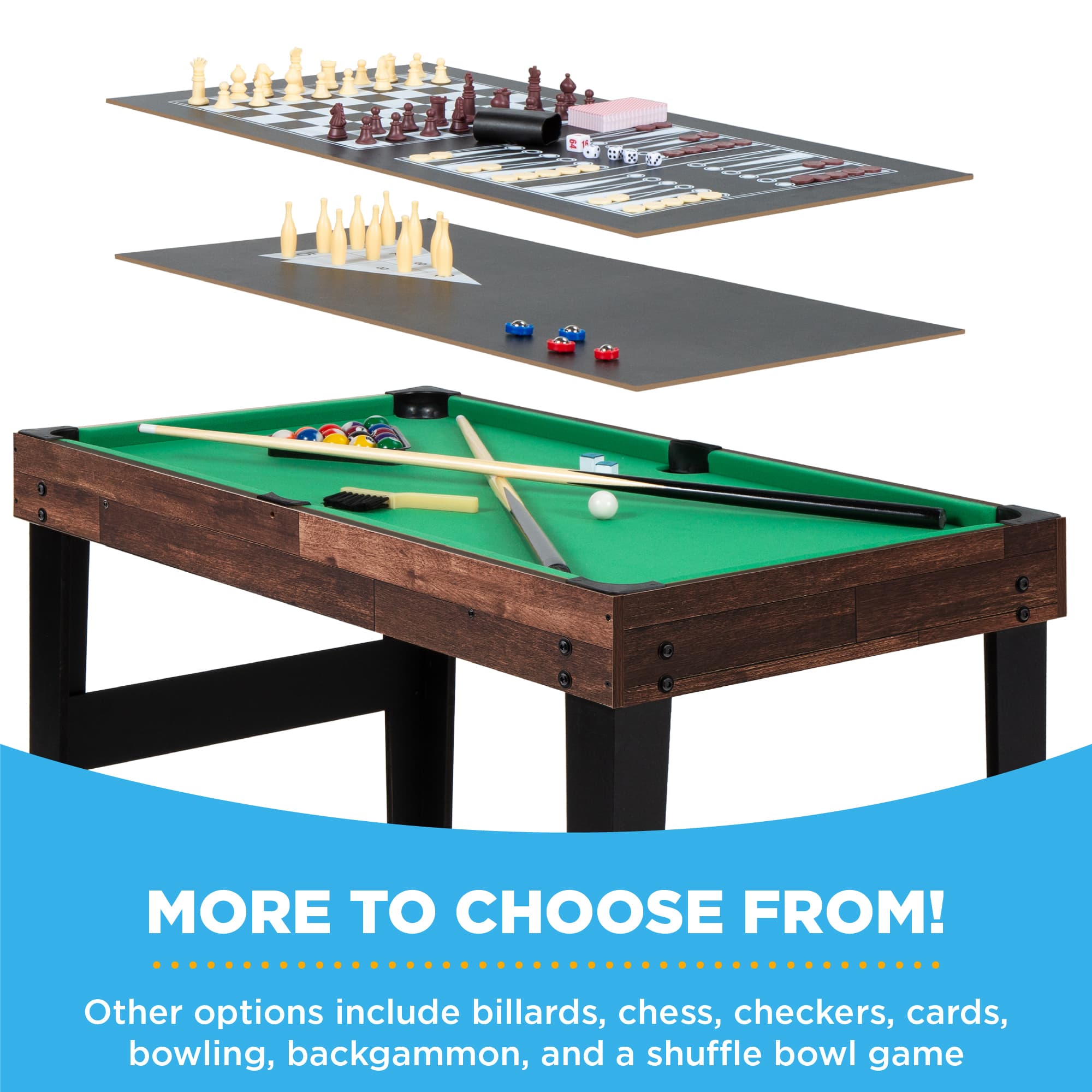 Best Choice Products SKY6991 Multi-Game-Tables - View #4