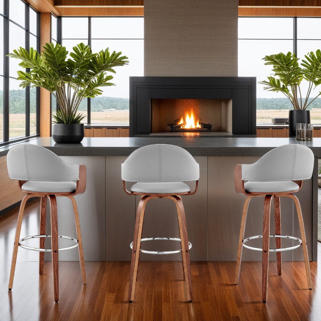 Armen Living LCDXBAWAGR30 stools - View #10