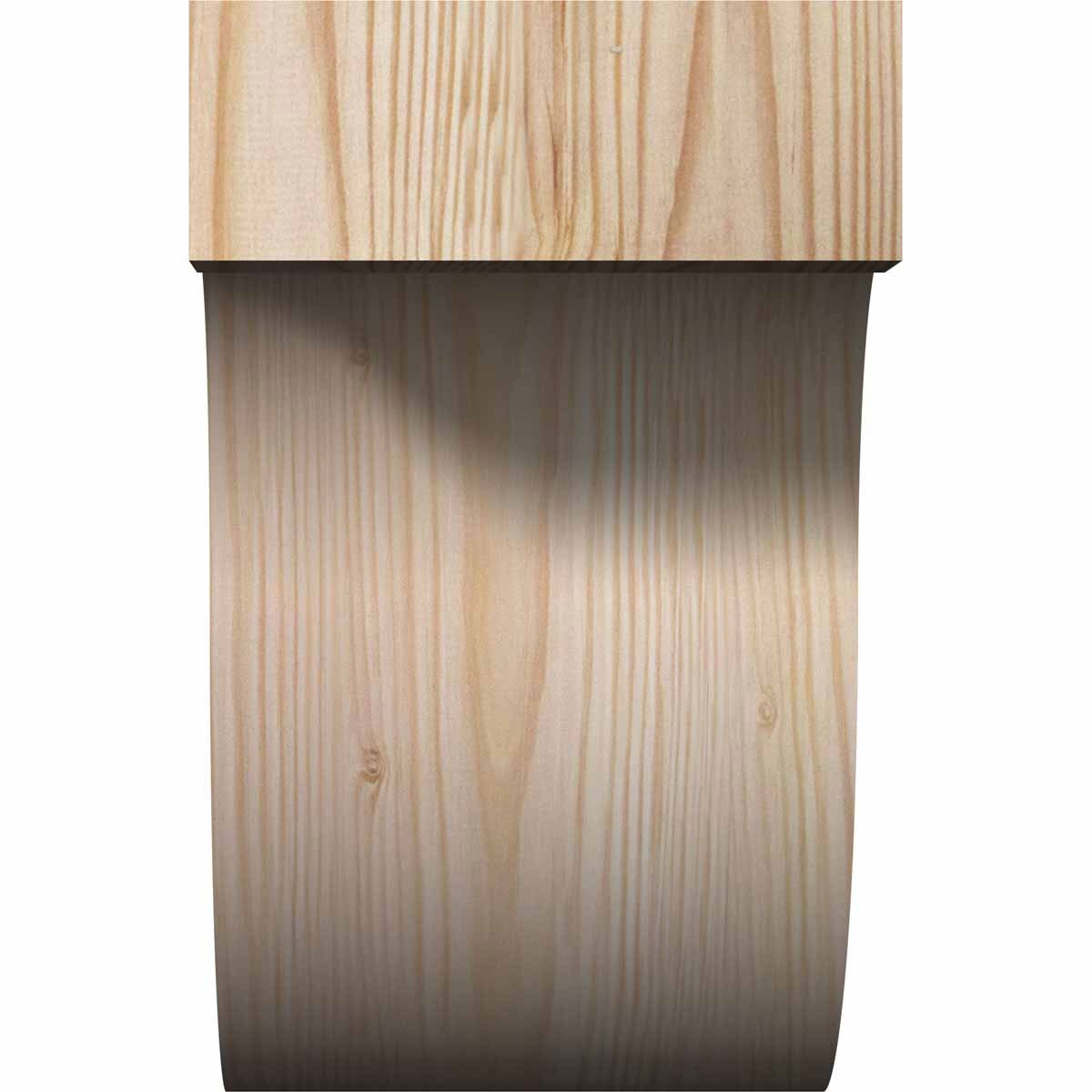 Ekena Millwork COR06X10X10DEL00RDF corbels - View #2