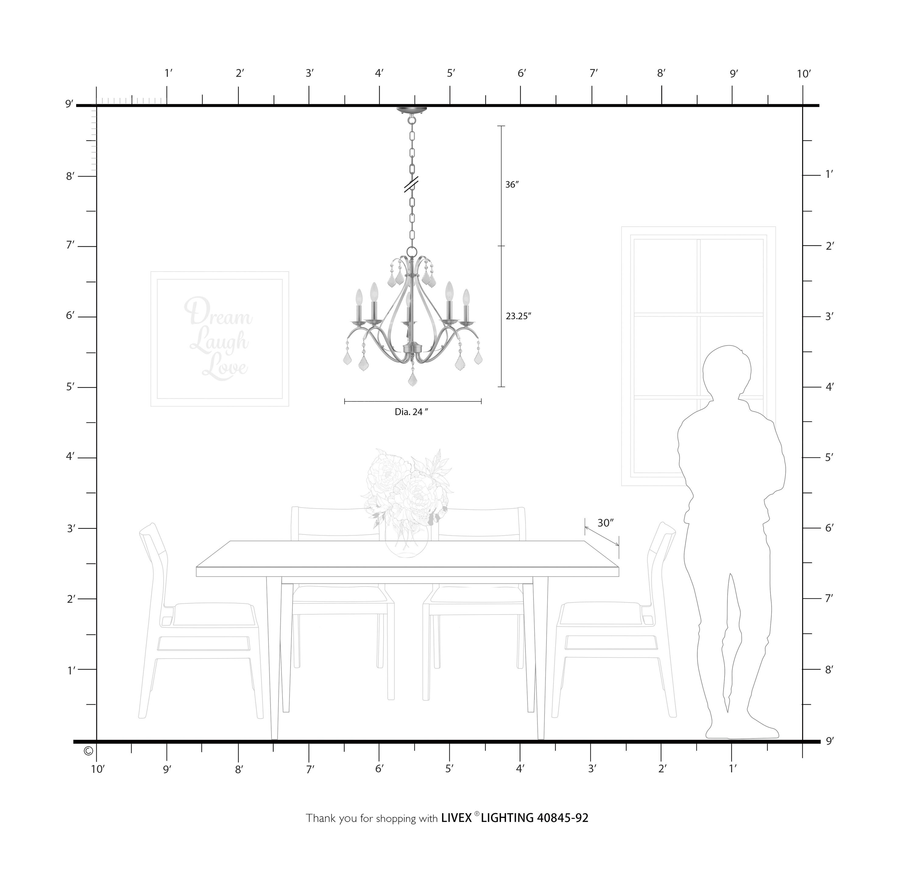 Livex Lighting 40845-92 b090015 - View #5