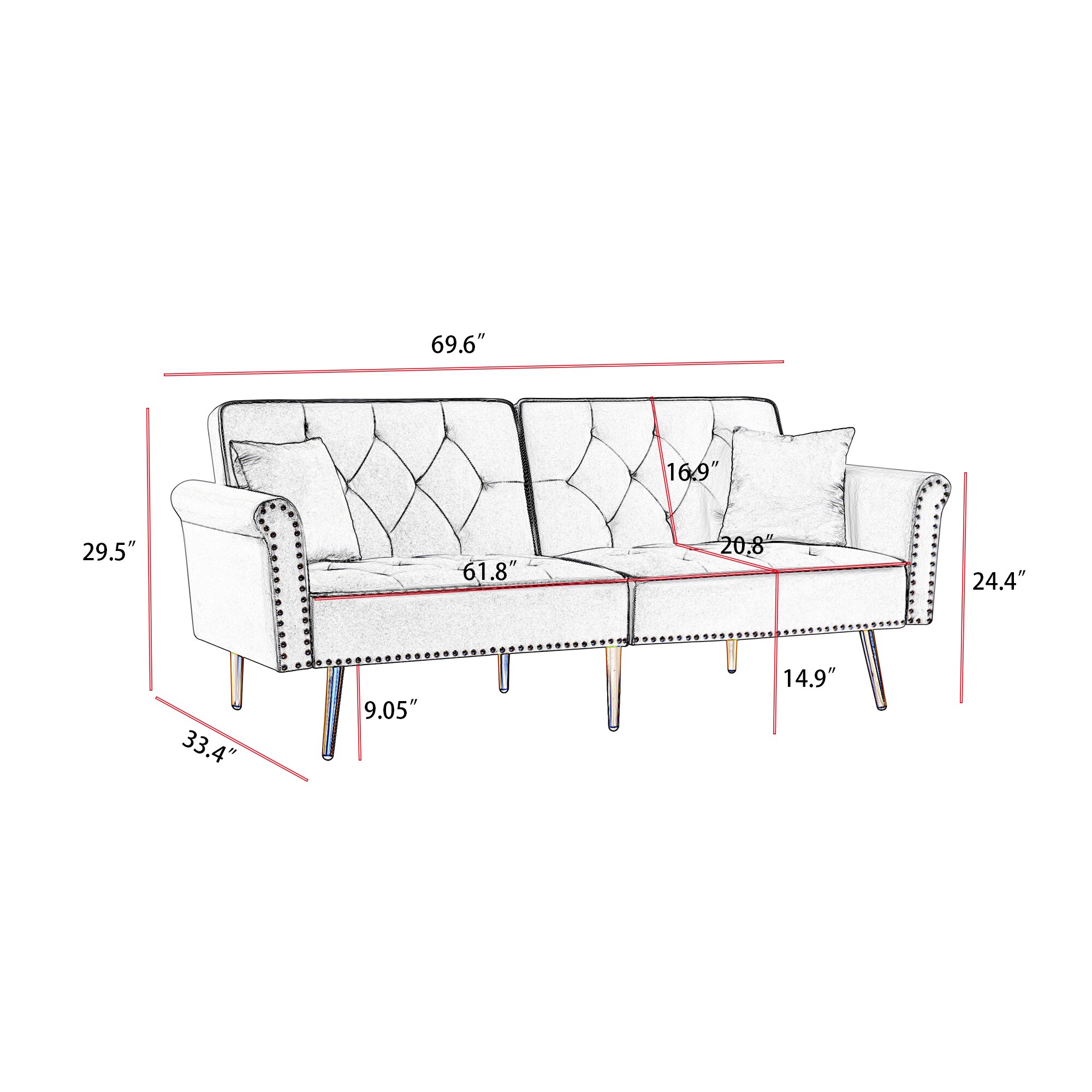 Bybafun YA3700121 Sofas-Loveseats - View #4