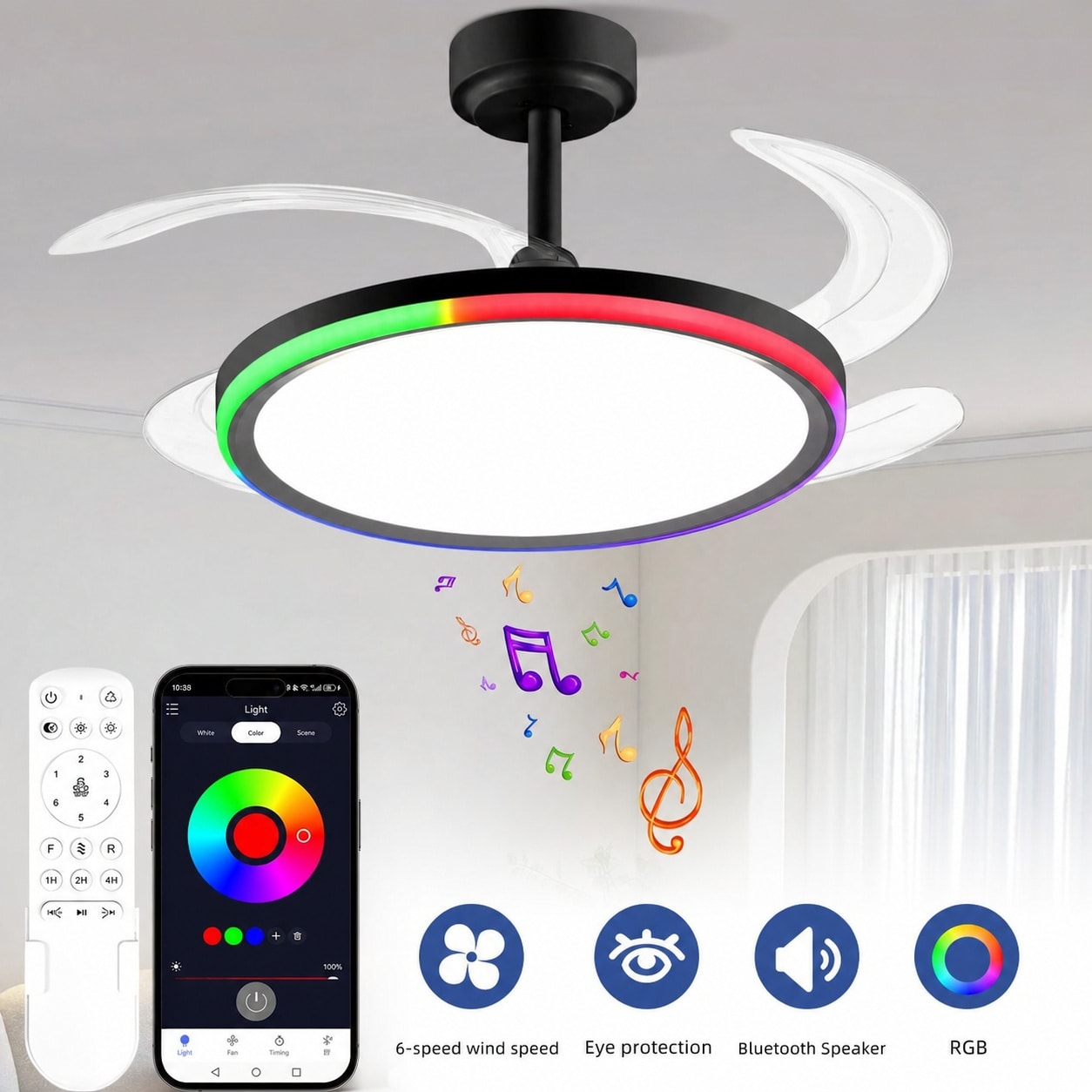 Phewnyzo LPW0724W236 Ceiling-Fans - View #9