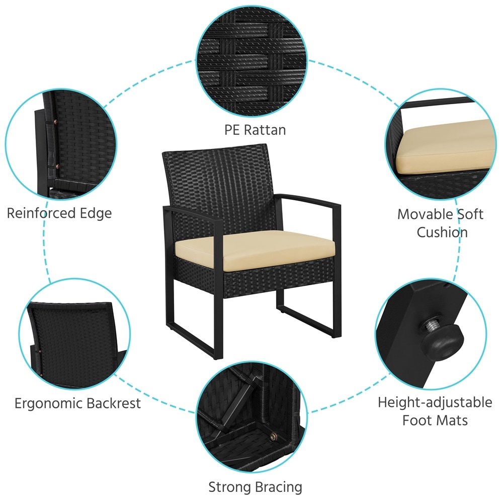 Yaheetech LS6YCR0001 Patio-Conversation-Sets - View #6