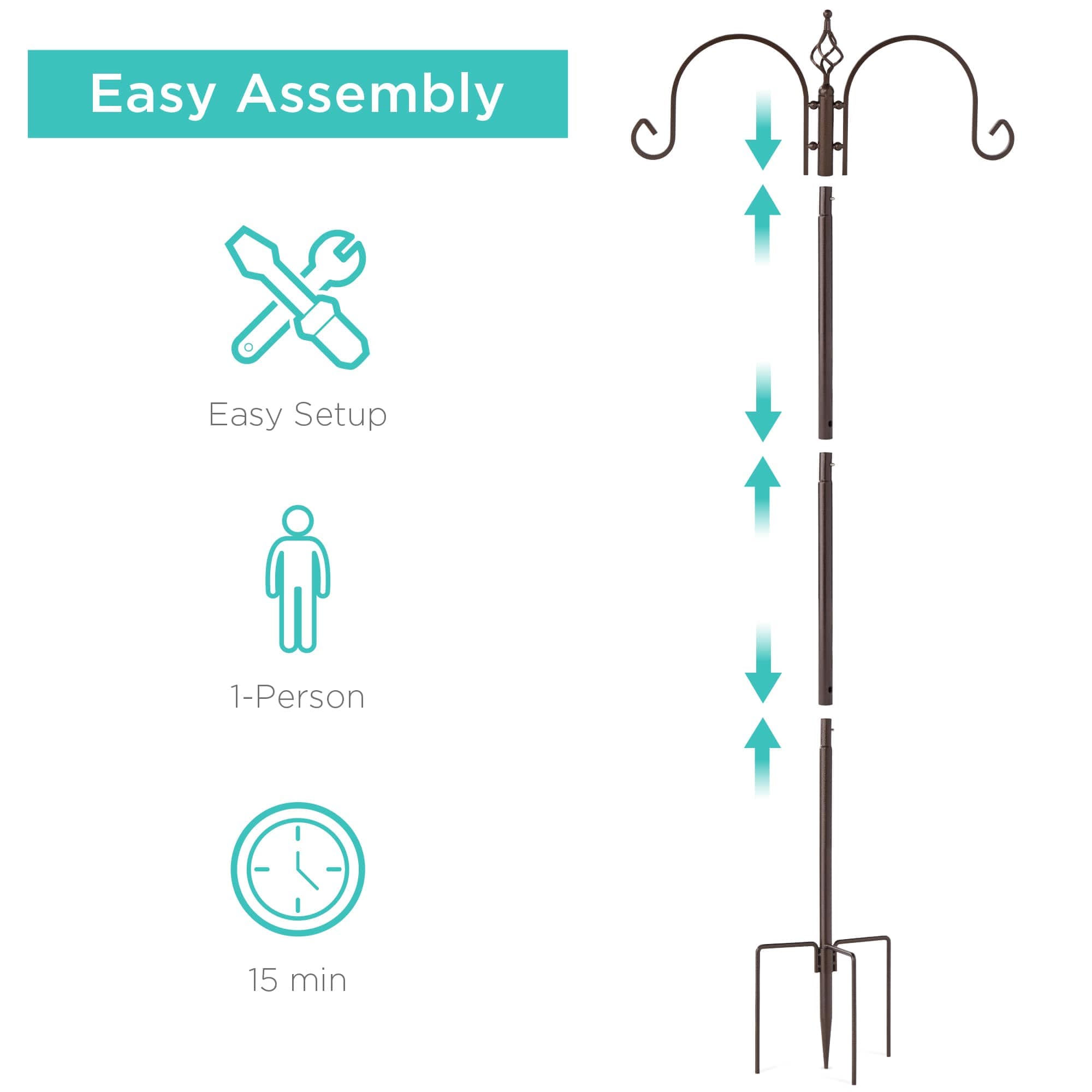 Best Choice Products SKY5649 Bird-Feeders - View #4
