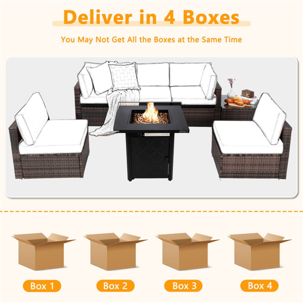 Clihome CNBL-09BRPGY Patio-Conversation-Sets - View #11