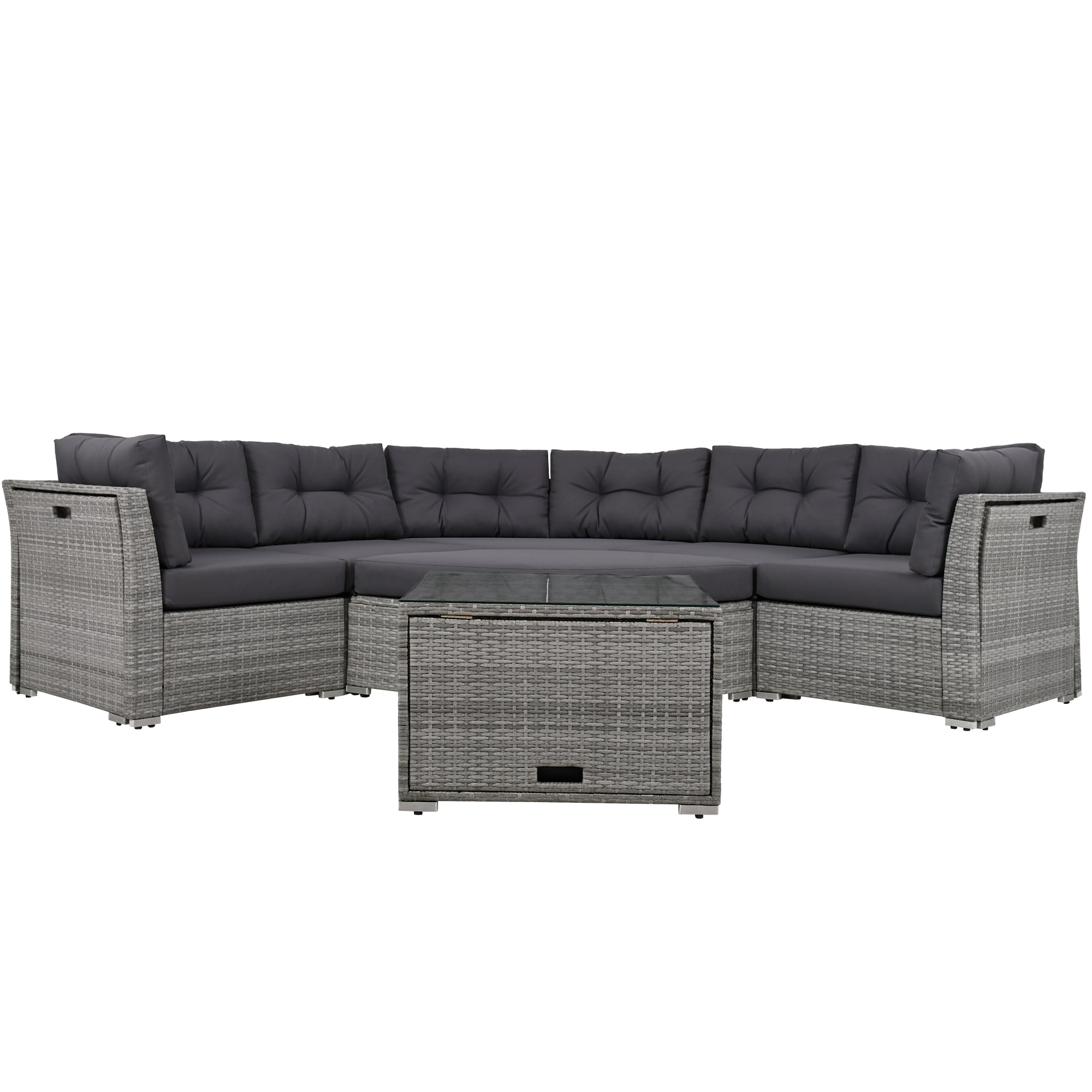 CESICIA R25-10P-BK Patio-Conversation-Sets - View #8