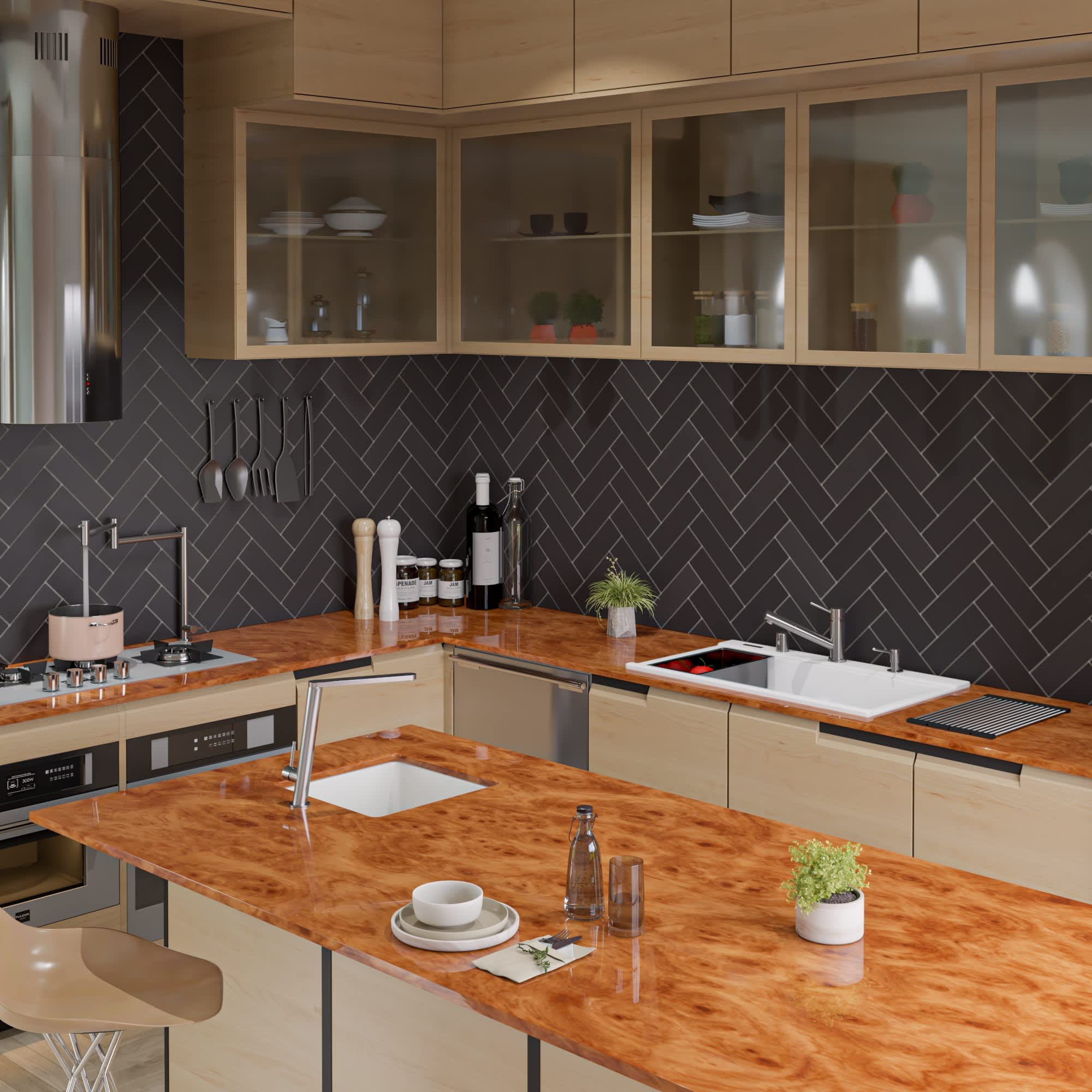 ALFI AB3418DBDI-W Kitchen-Sinks - View #10