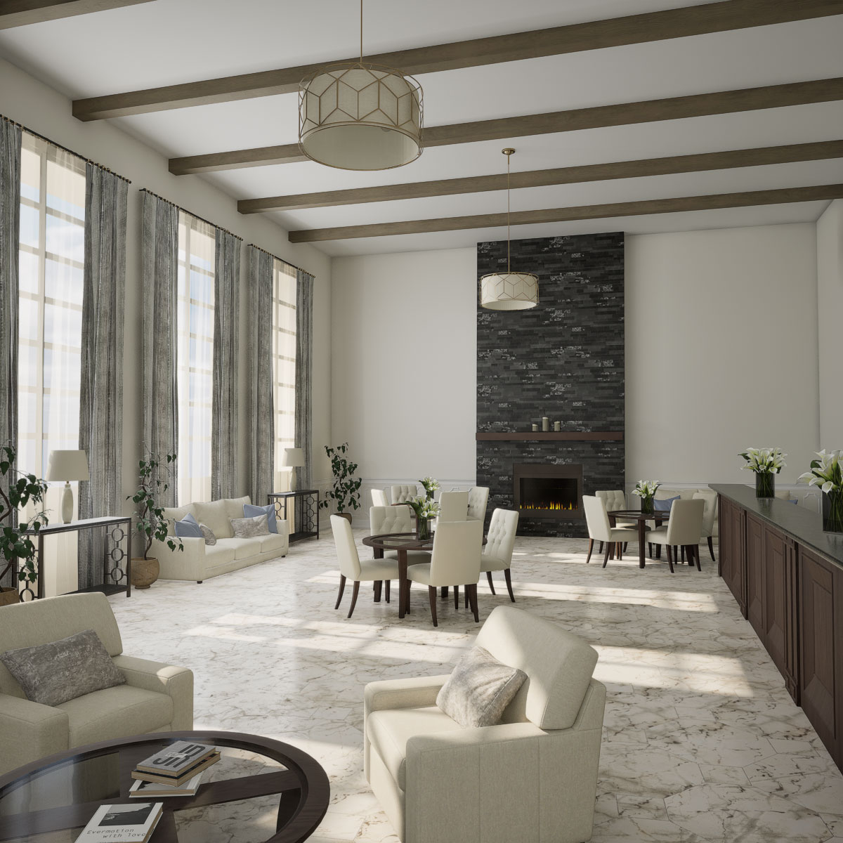 Ekena Millwork BMSD3C0080X120X120AL Faux-Beams - View #10