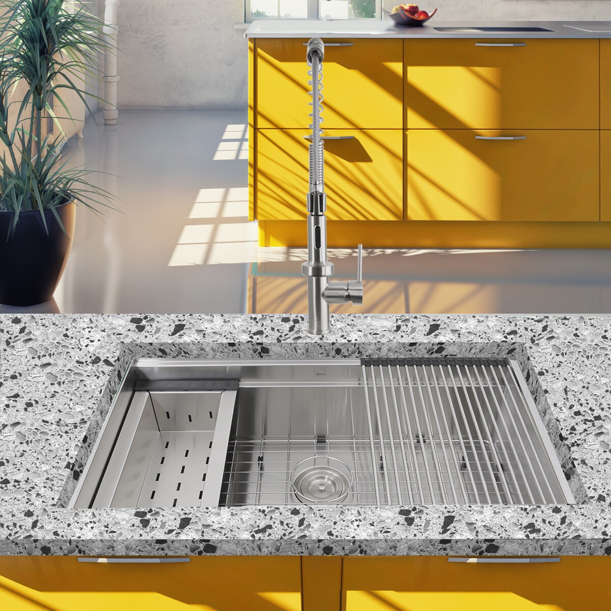 Nantucket Sinks ZR-PS-3220-16 Kitchen-Sinks - View #5