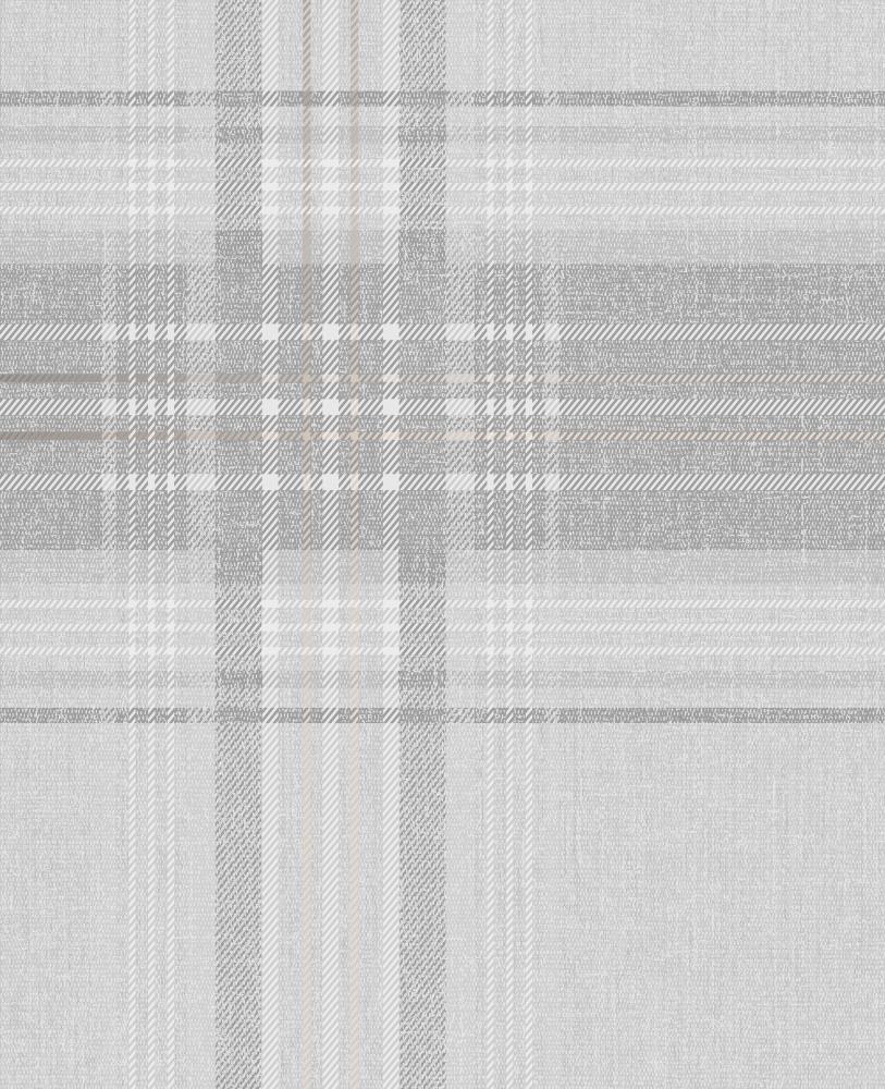 Superfresco 10830194 Vittorio 8-Inches Grey/rose gold Vinyl Textured Plaid 0.6-Sq. Feet Unpasted Paste the paper Wallpaper Sample