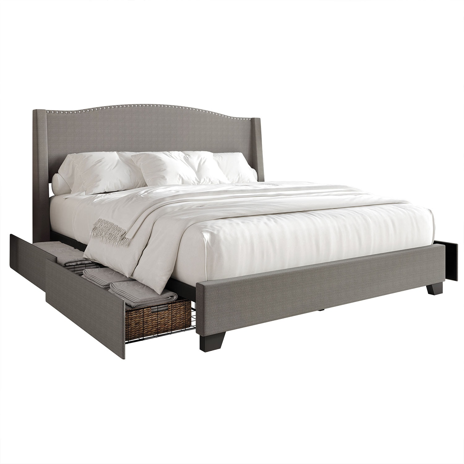 CasePiece C8530QPLS-LGY-LN beds - View #3