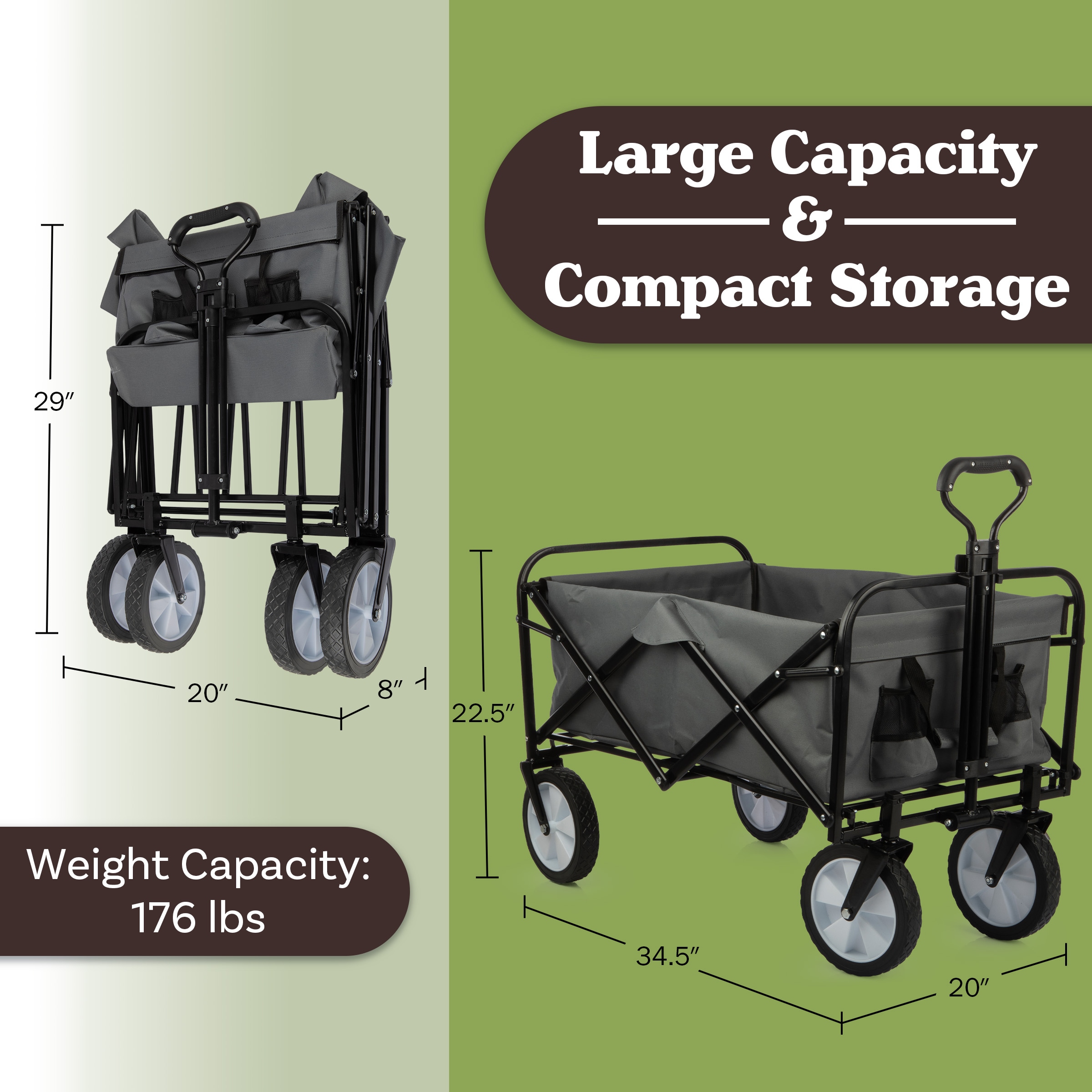 Pure Garden 50-LG1500 Yard-Carts - View #7