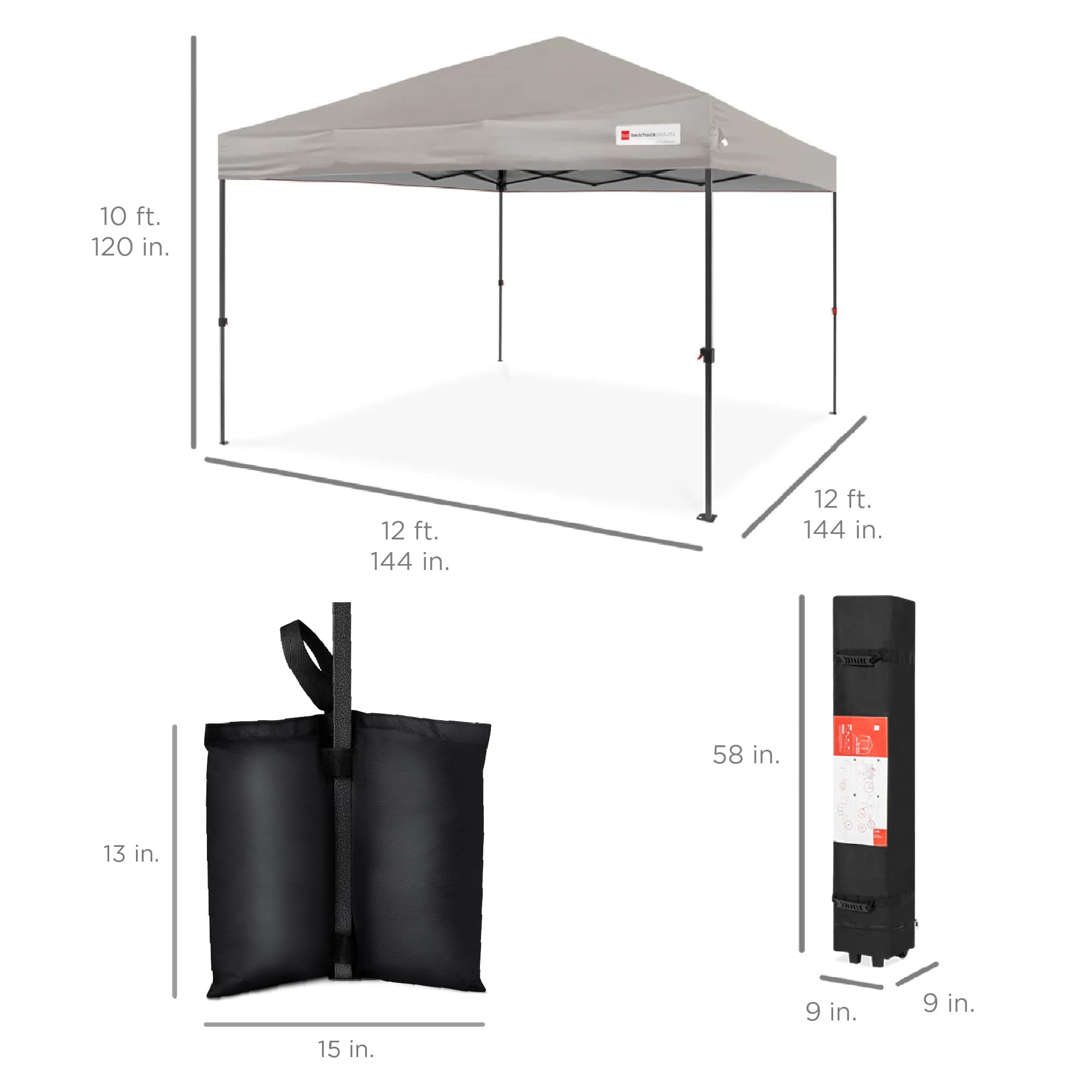 Best Choice Products SKY7666 Canopies-Sl - View #7