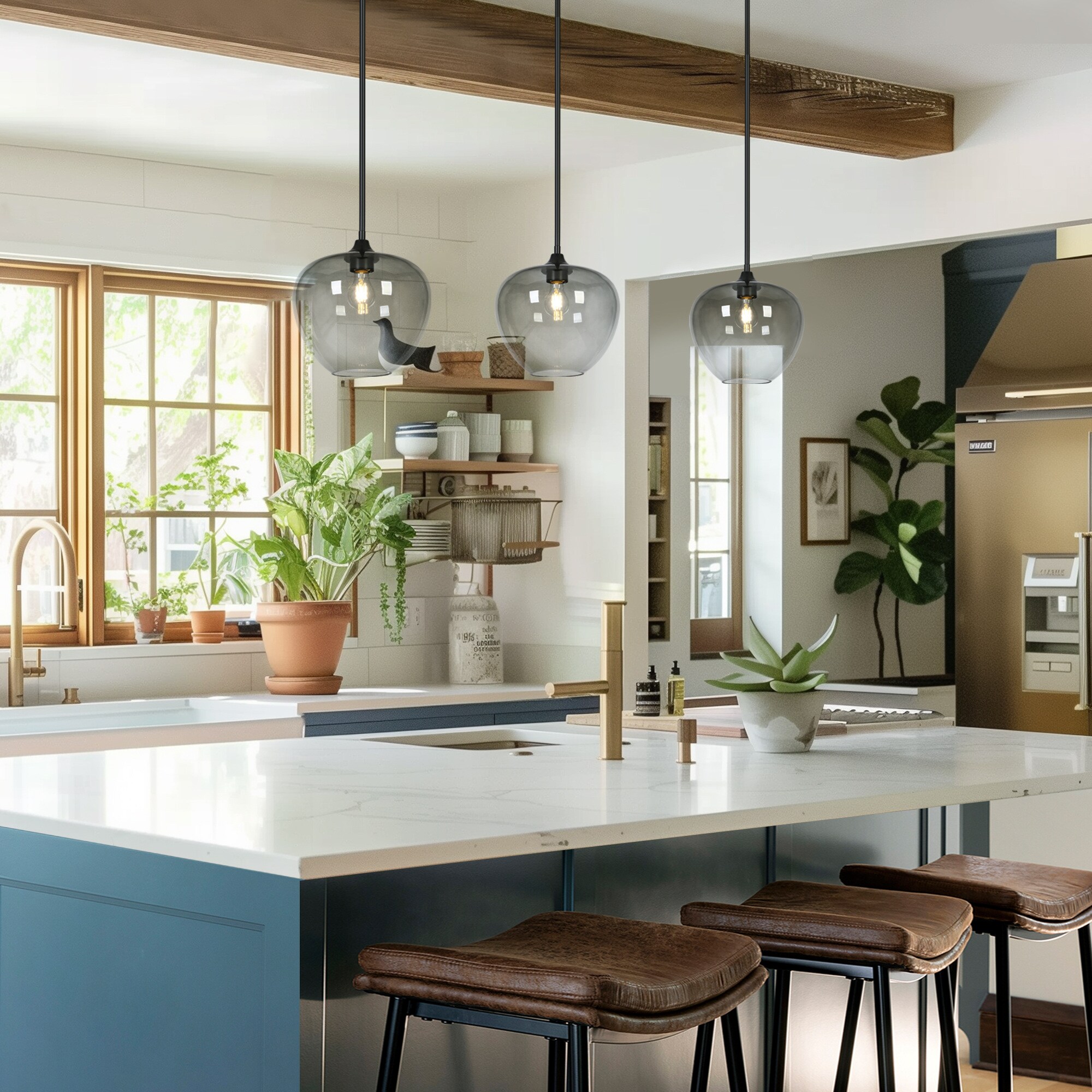 ZEVNI L3BJAMVQW5355SO9 Pendant-Lights - View #2