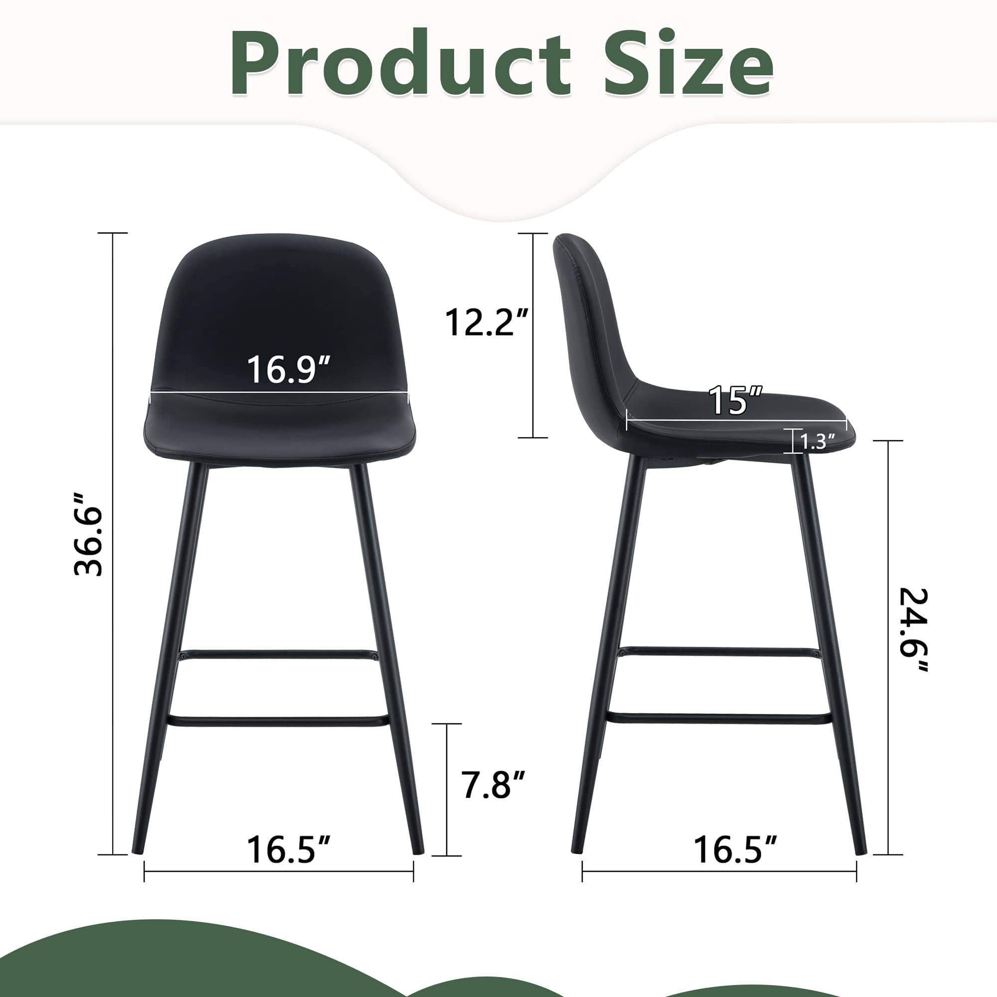 Vynxaria LEXY0137-DJCY-2BLA Dining-Chairs - View #5