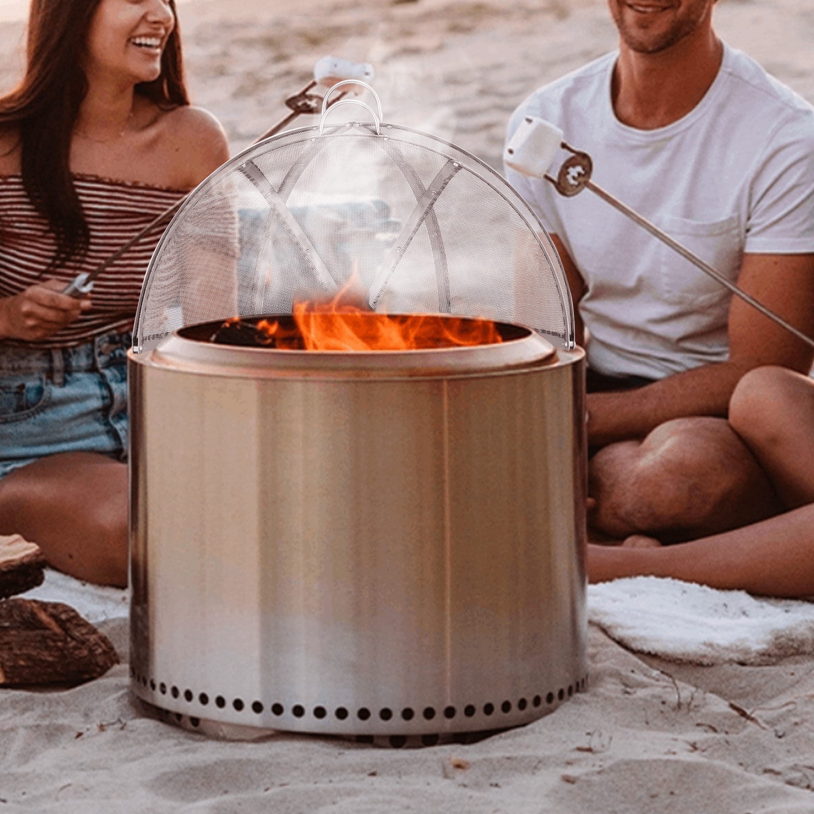 VEVOR HKWZ201BXGQXT4Q0KV0 Fire-Pit-Covers - View #2