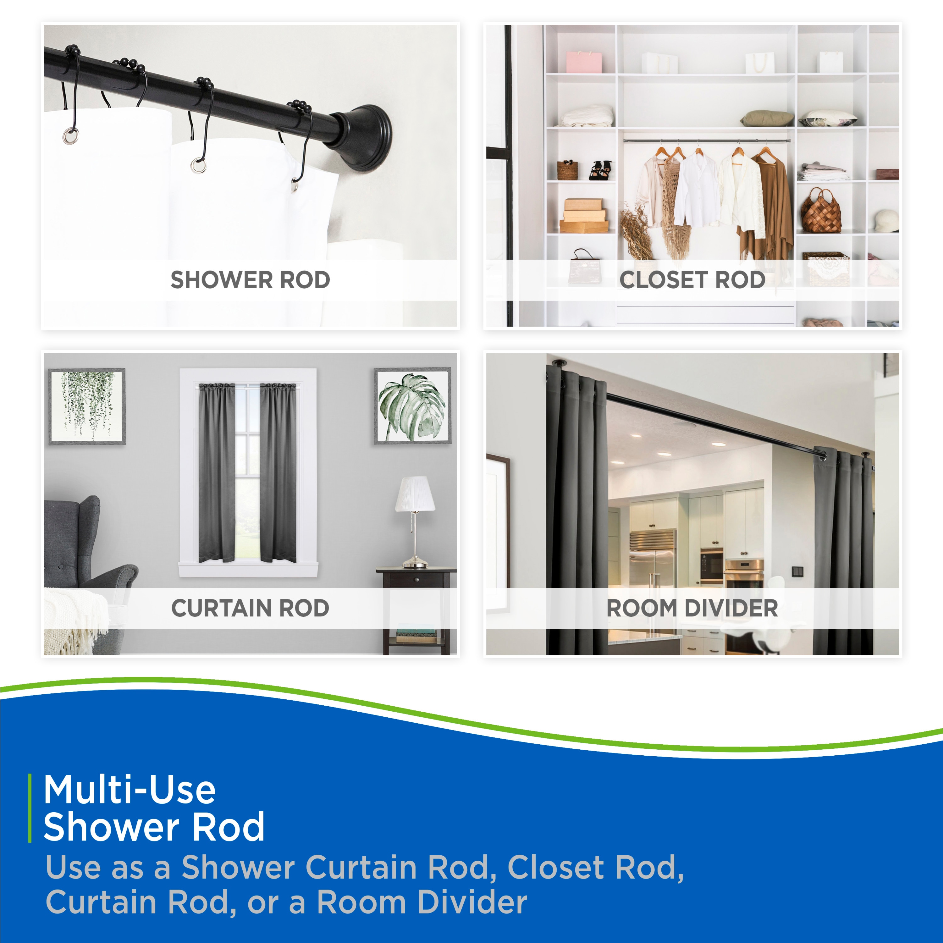 Kenney AZ909C/5USREM Shower-Rods - View #8