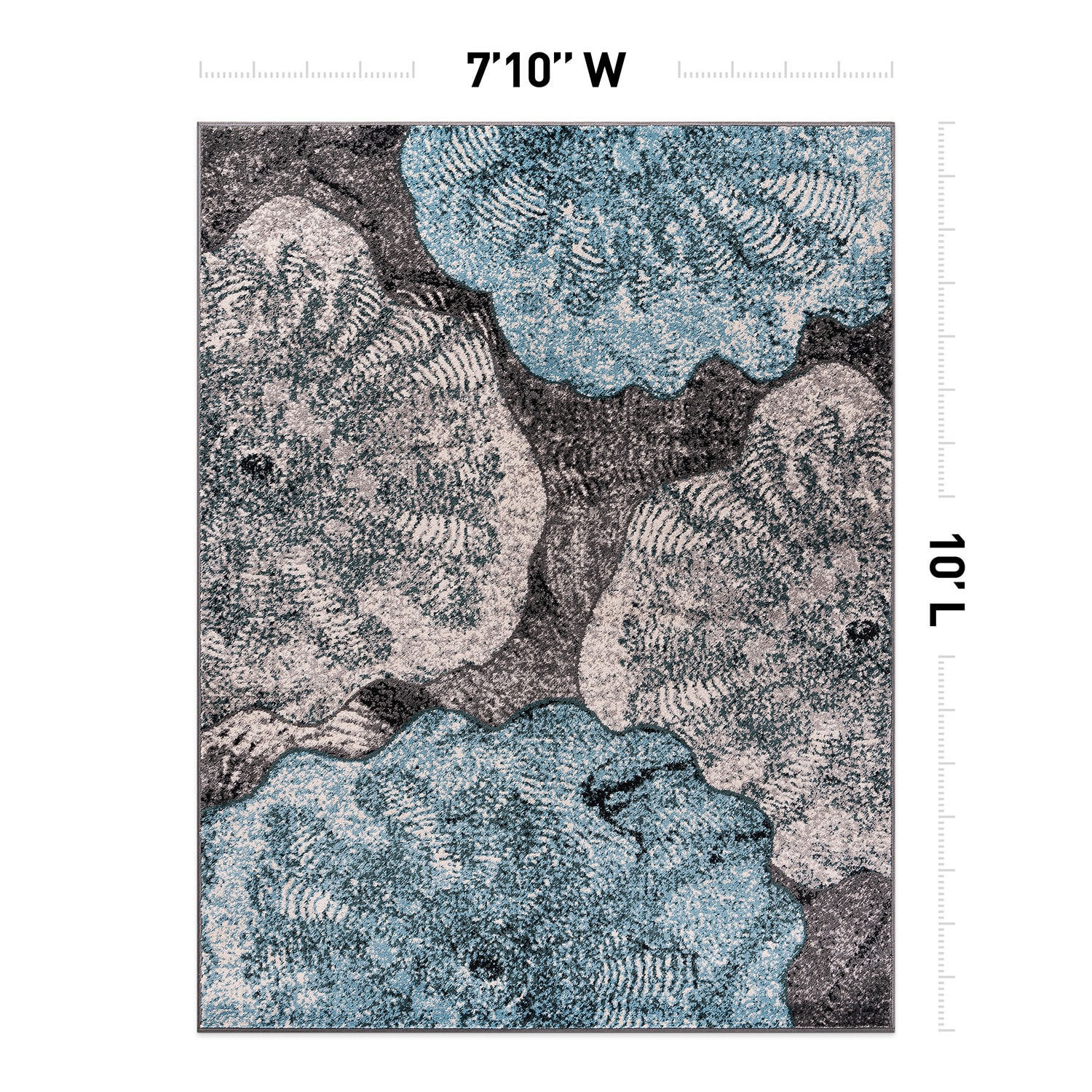 World Rug Gallery 400BLUE8X10 rugs - View #3