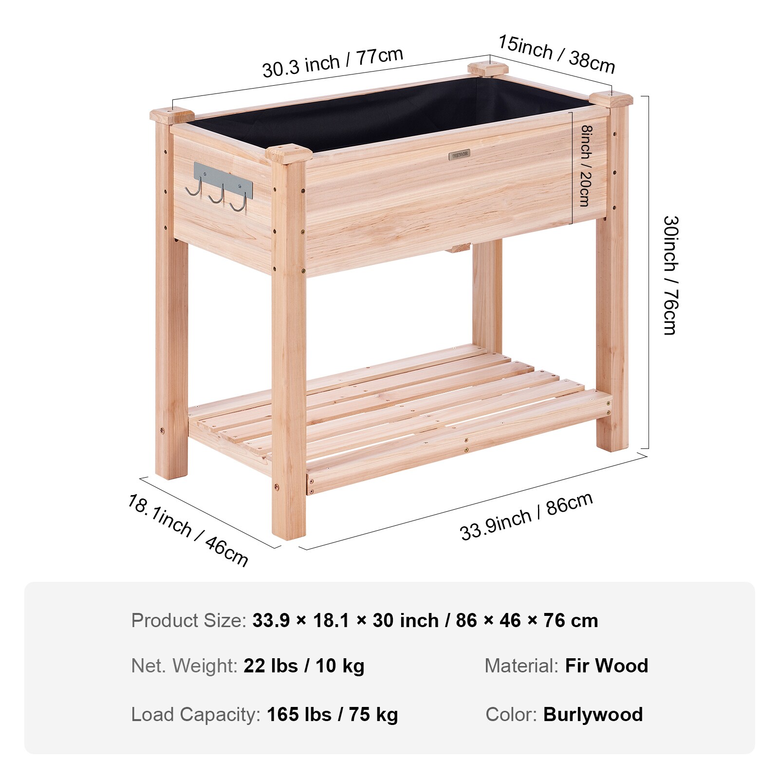 VEVOR GJSM864676CM1A23MV0 Raised-Garden-Beds - View #8
