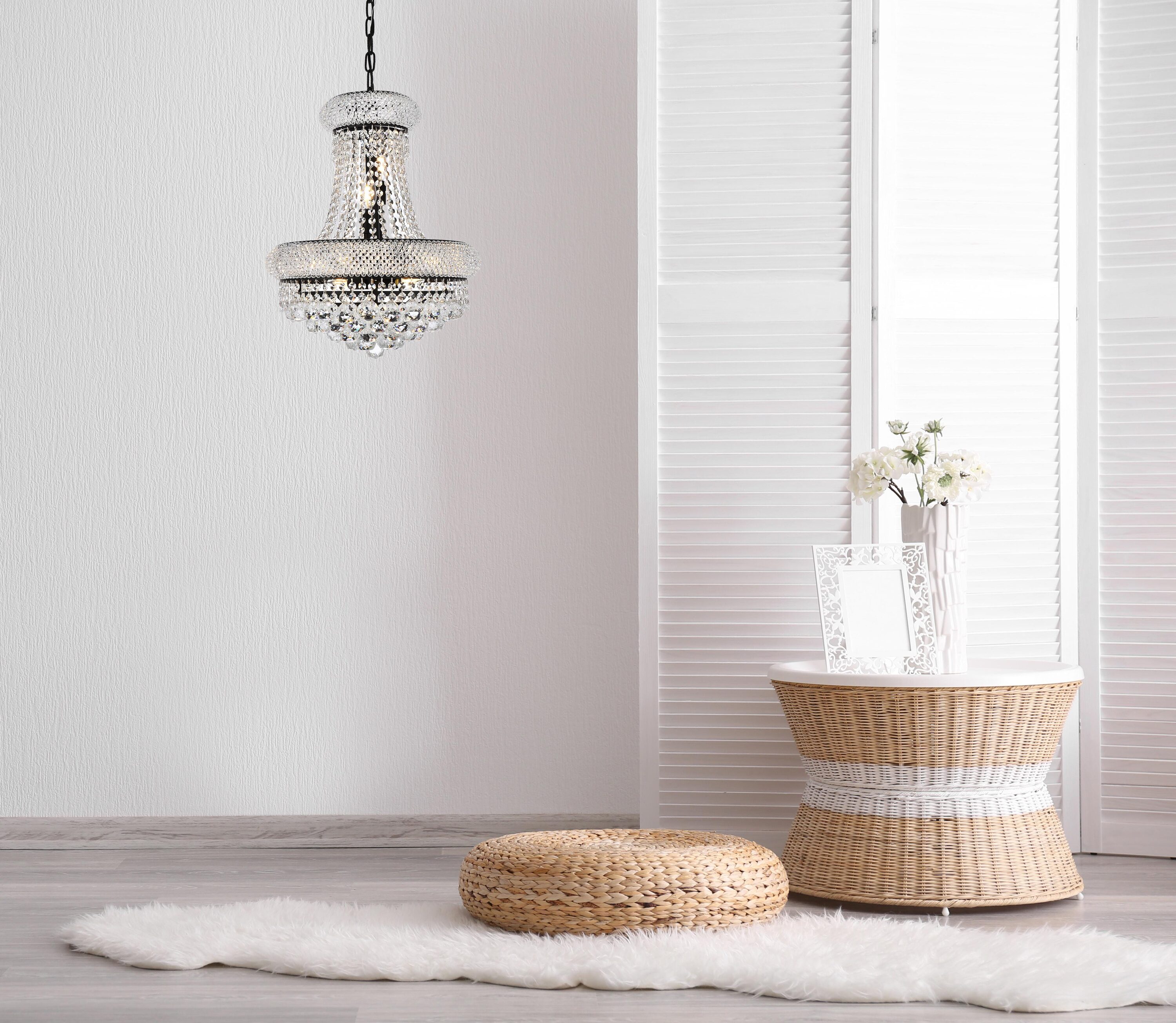 Elegant Decor HFV5400D16BKRC Pendant-Lights - View #2