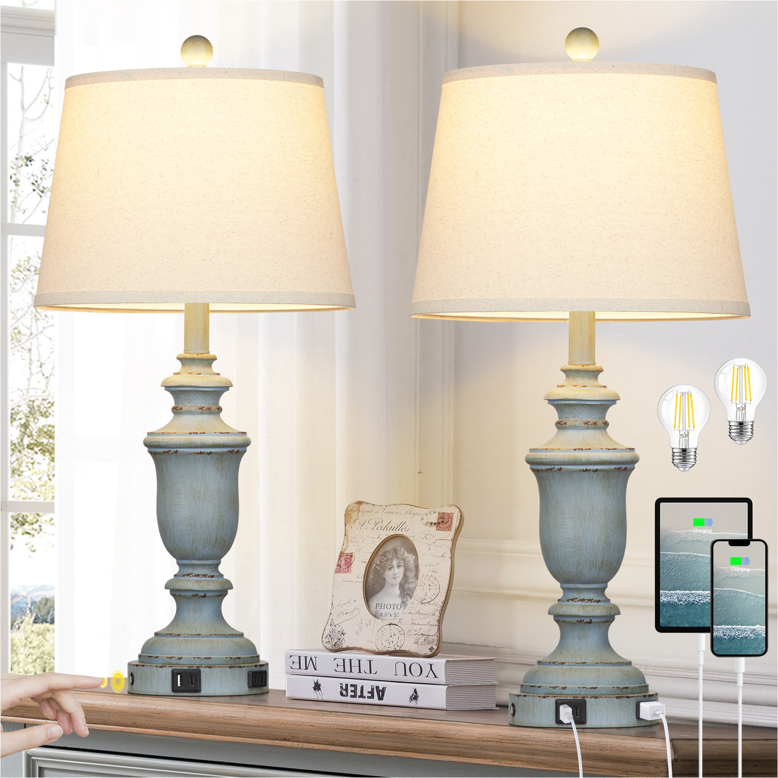 UrFurnishings TD-276 Table-Lamps - View #11