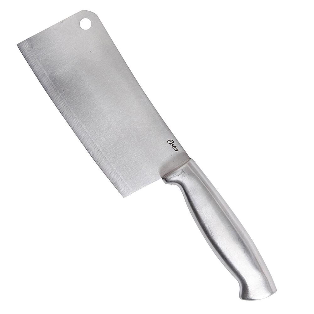 Master Grade I.O.Shen 6-in Stainless Steel Cleaver Knife - Heavy Duty  Chopper for Bones, Meat, and Vegetables - Impressive Weight and Balance in  the Cutlery department at