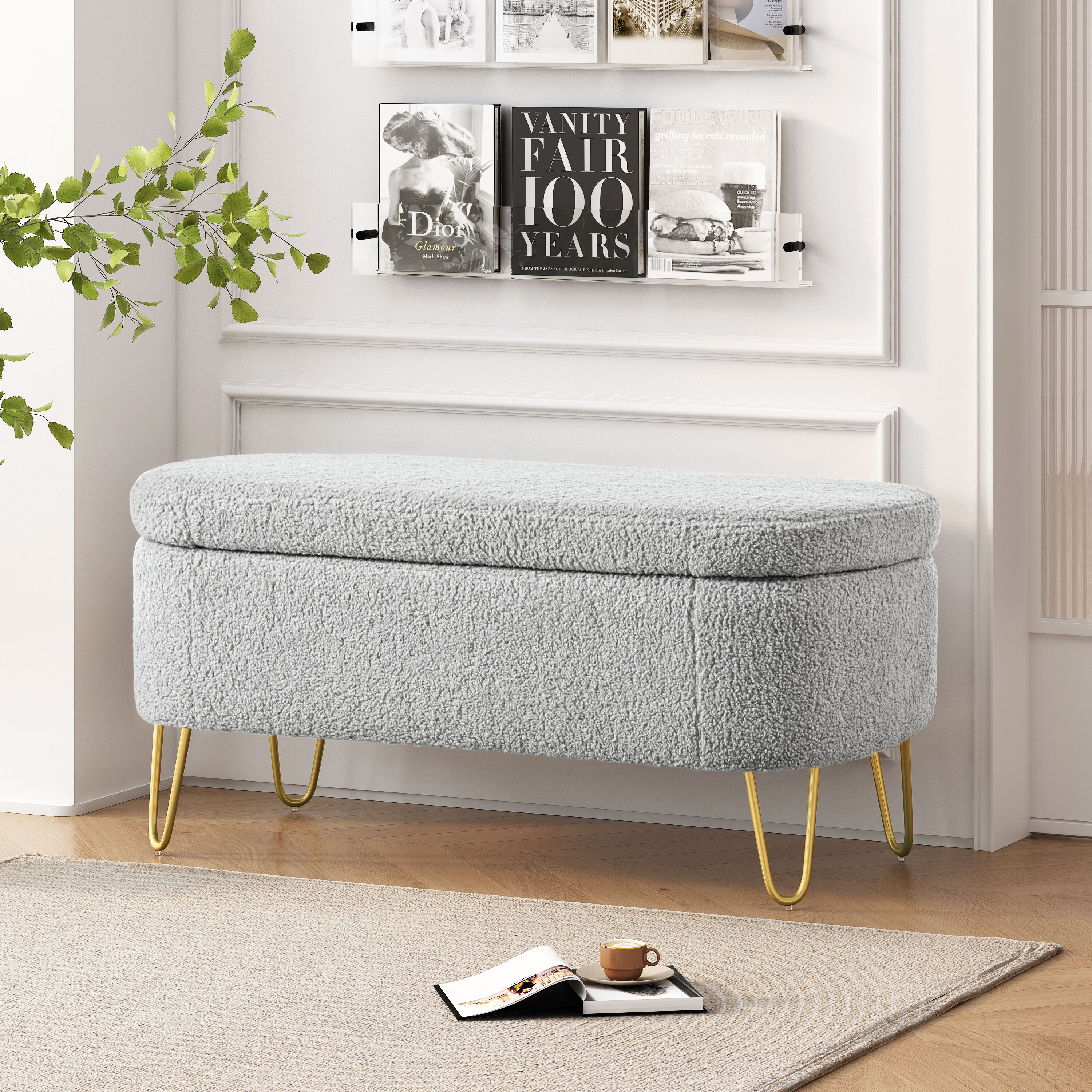 Best Selling Home Decor 320193 Indoor-Ottomans - View #2