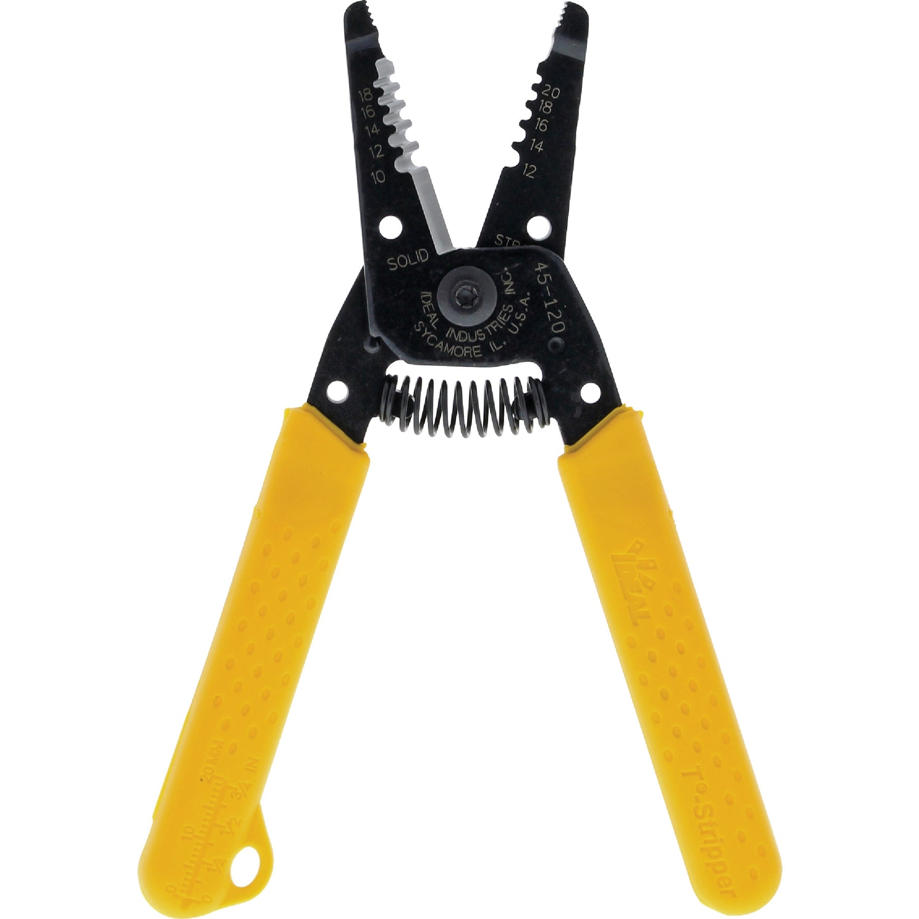 Ideal  T-5 Wire Stripper 45-1828 (P/N 45-120) 10-18 AWG solid 12-20 AWG stranded