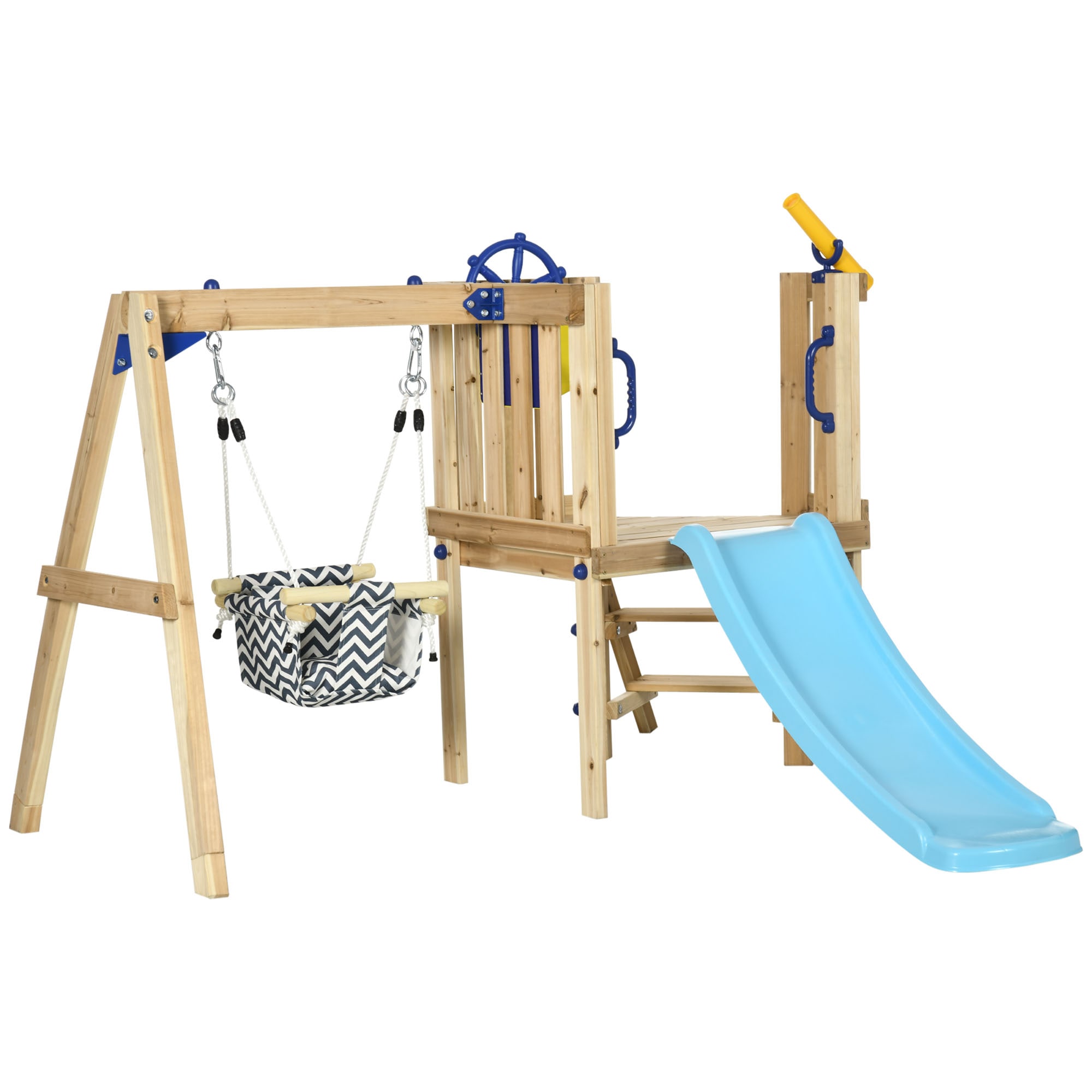 Tinyhomie Wooden Outdoor Playset Wood Frame