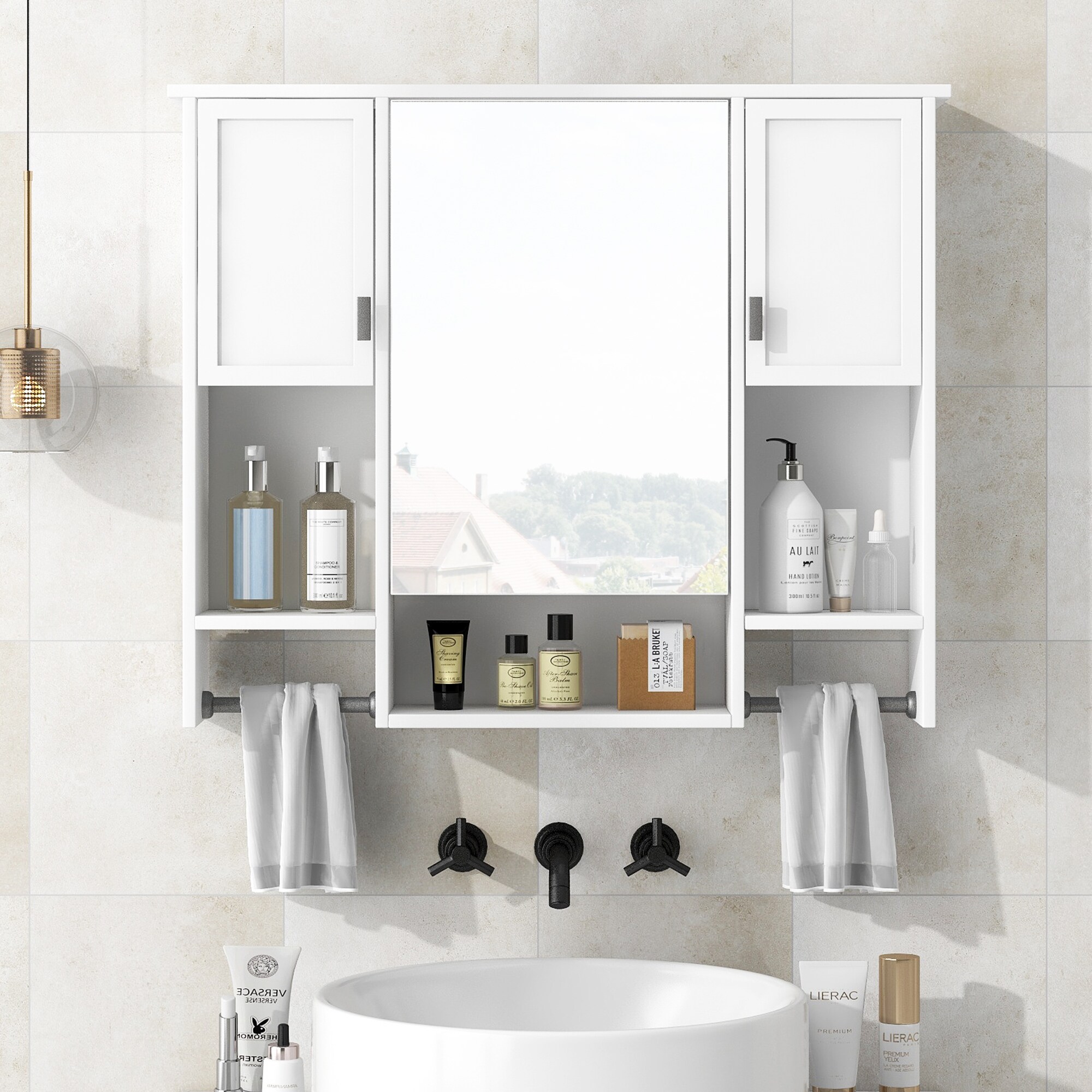DELUXE LIVING DLWF317173AAK Bathroom-Wall-Cabinets - View #6
