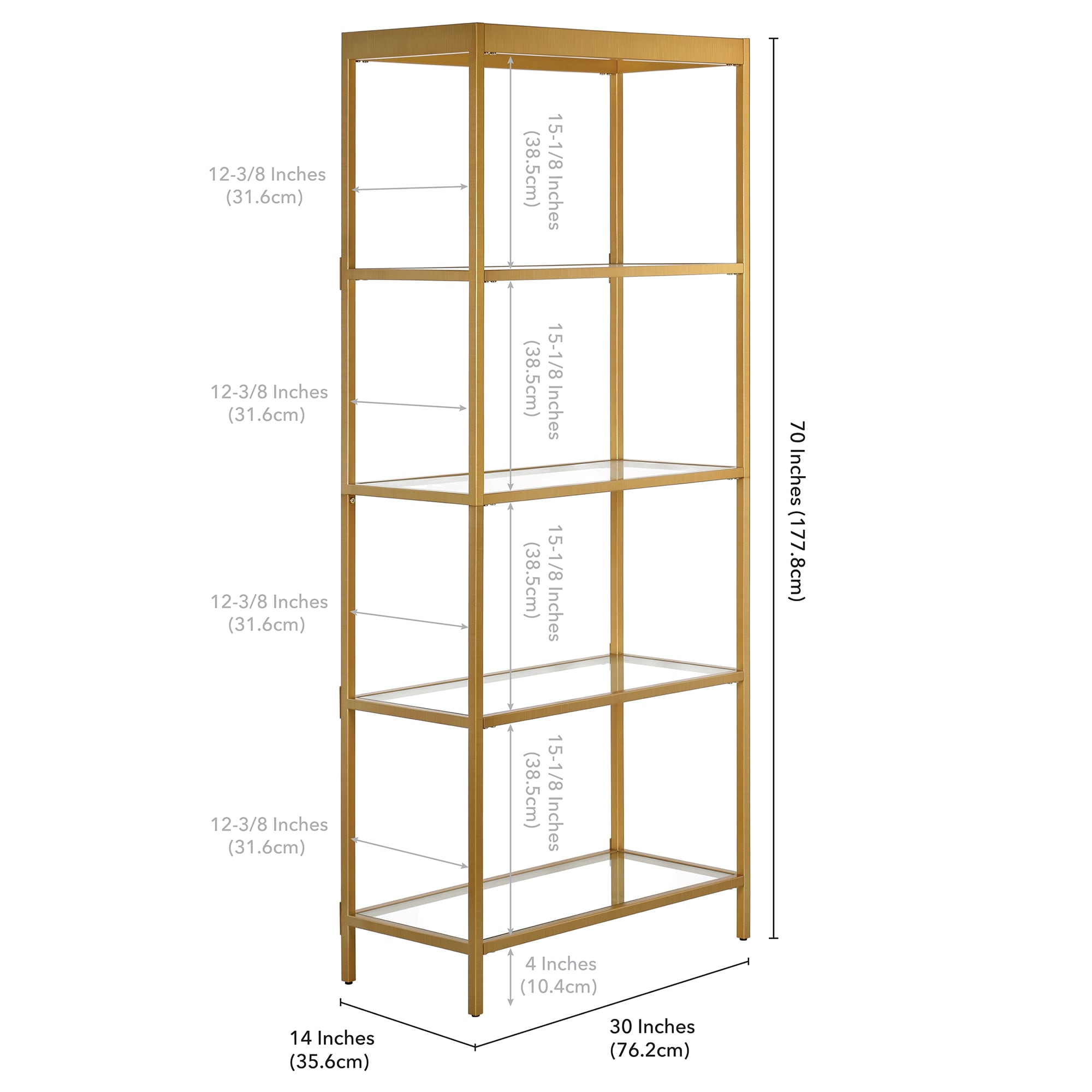 Hailey Home BK0782 bookcases - View #5