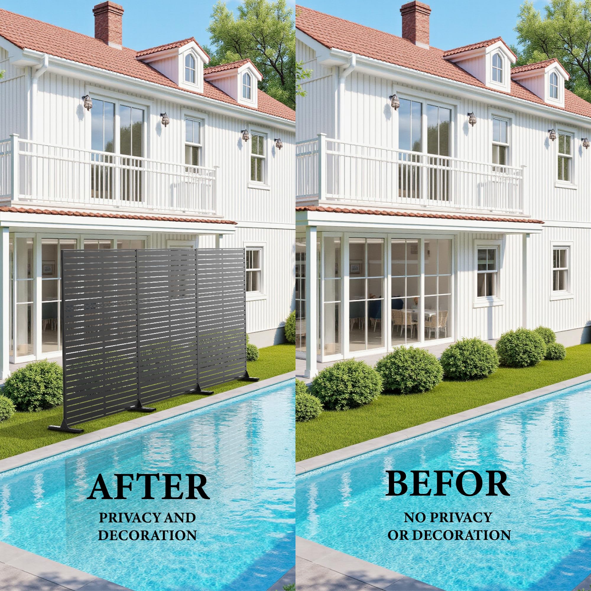 GarveeLife FLYPPG33C9QLRS Outdoor-Privacy-Screen - View #3
