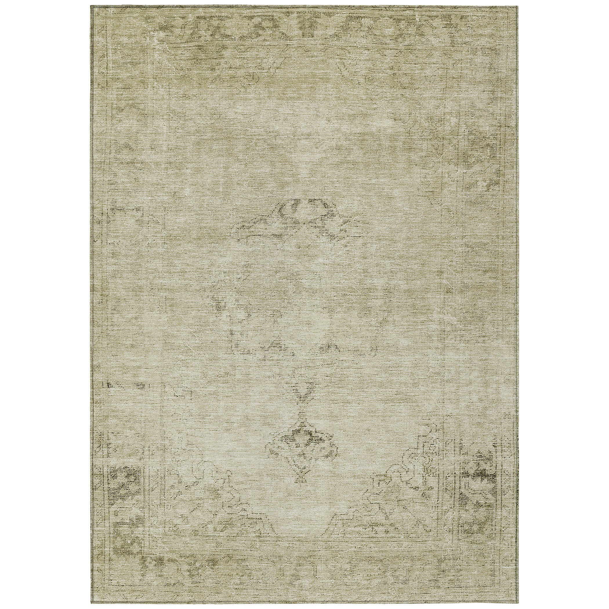 Addison Rugs ACN658BG10X14 Chantille ACN658BG 10 x 14 (ft) Polyester Beige Rectangular Indoor/Outdoor Geometric Machine washable Area rug