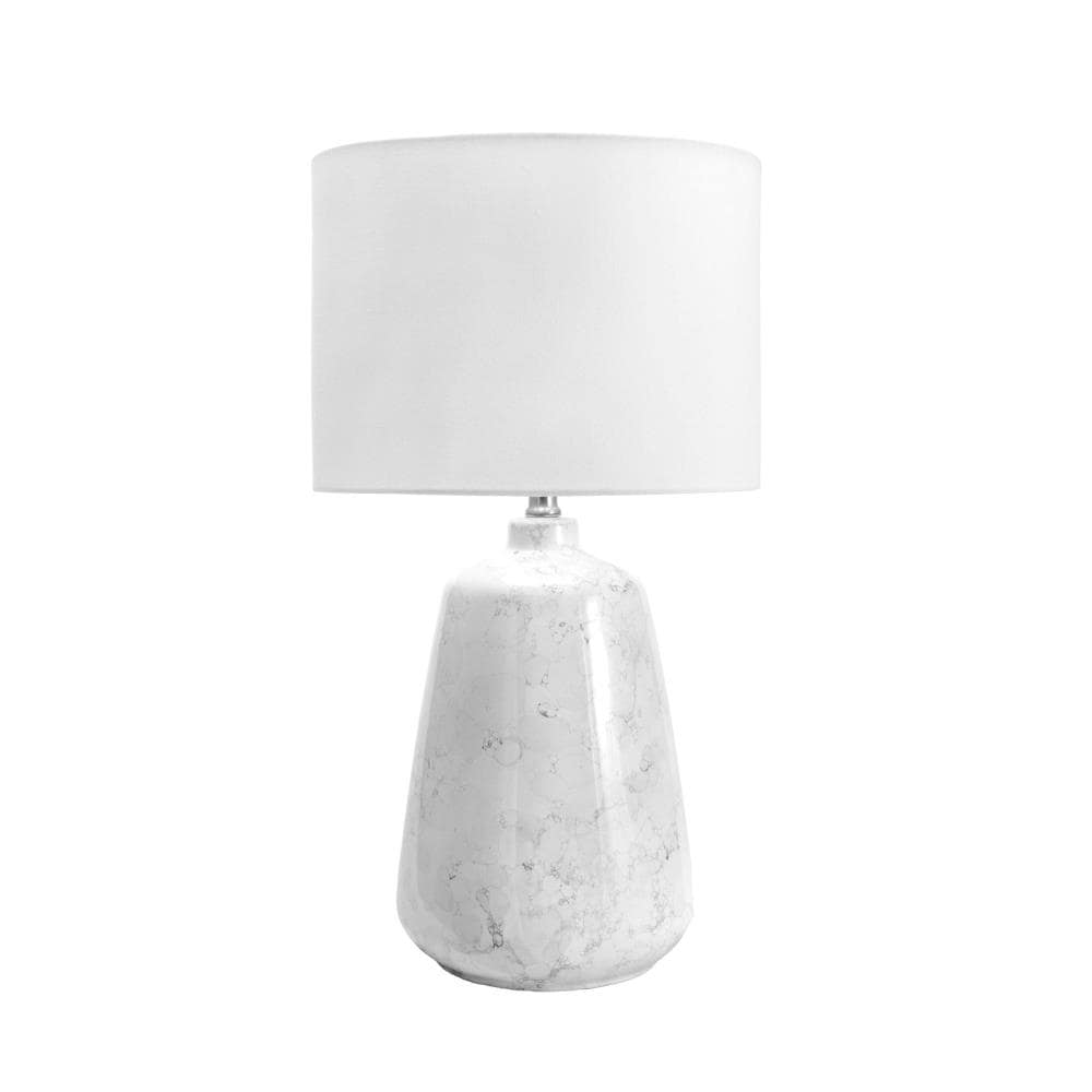 nuLOOM NPT23AA 27-in Off White Table Lamp with Linen Shade