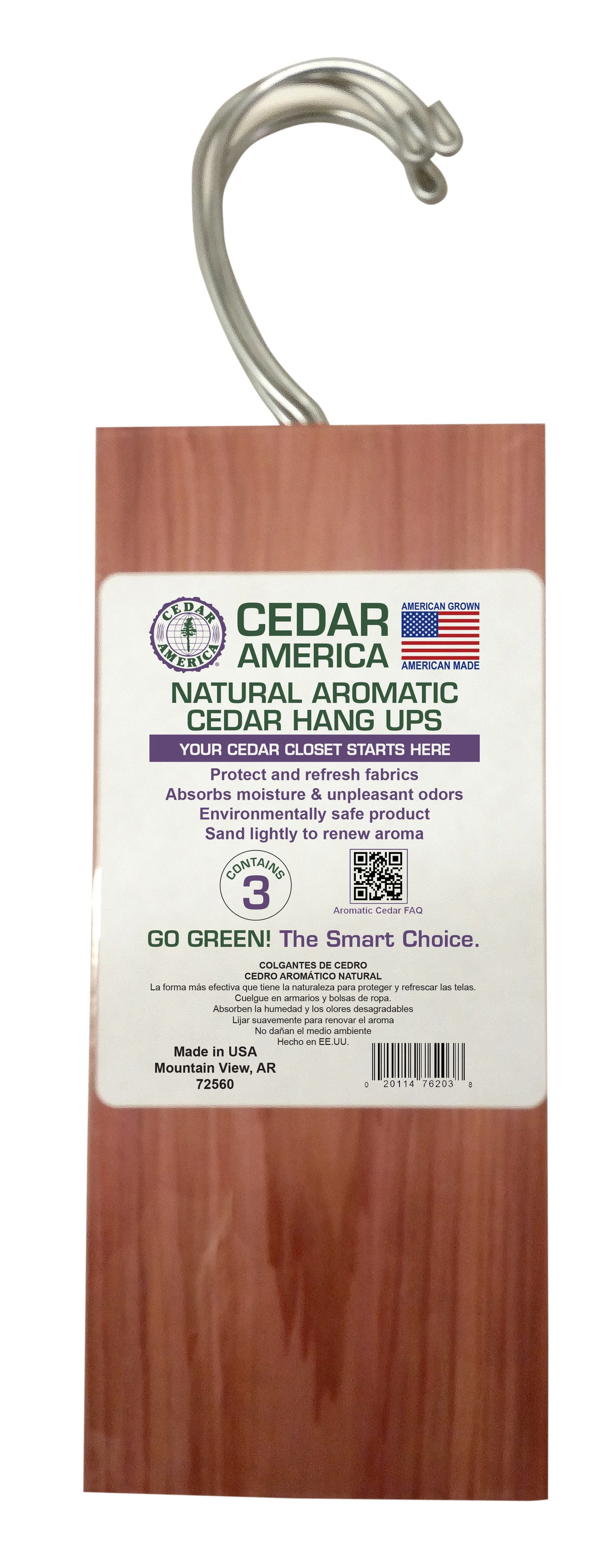 Cedar Planks | Non-Toxic Clothes Moth Repellent