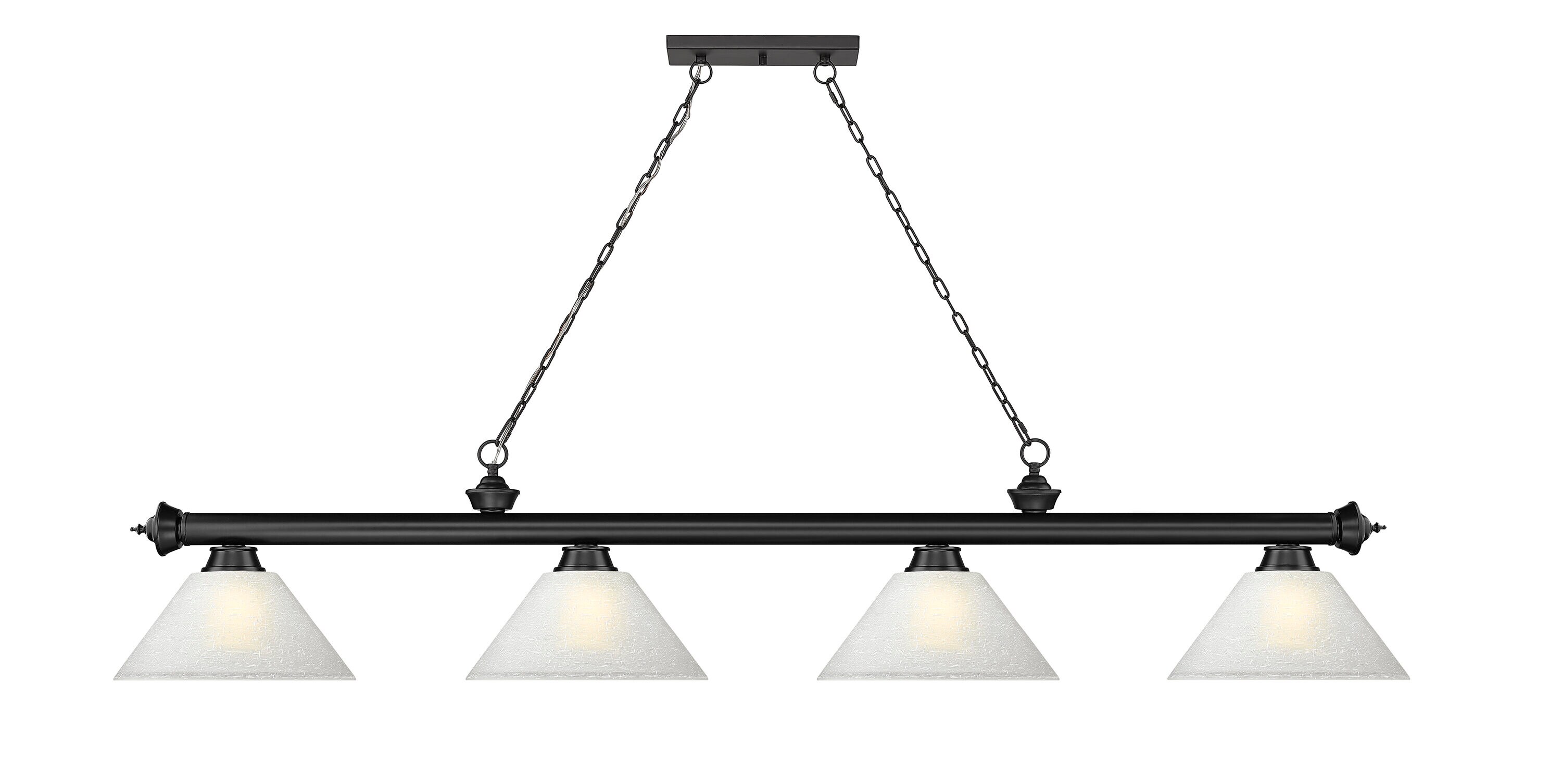 Z-Lite 2306-4MB-AWL14 Pool-Table-Lighting - View #2