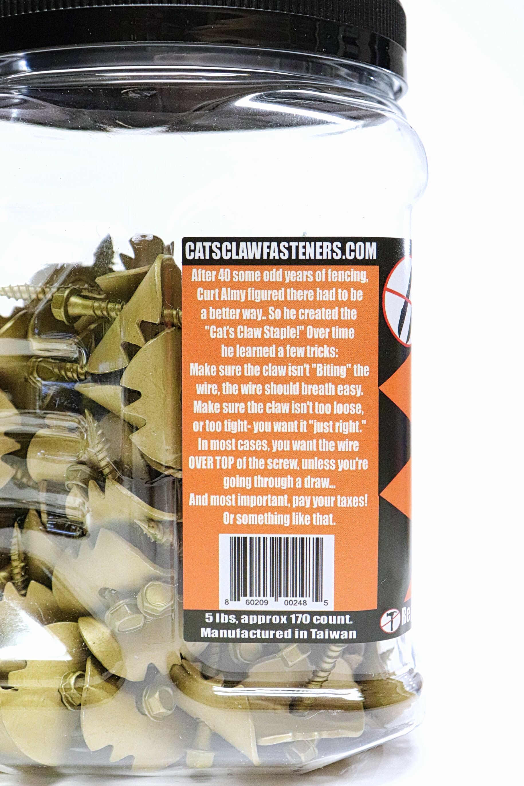 Cat's Claw FASTENERS 5-in Bronze Steel Fasteners For Wood Fence 170 ...