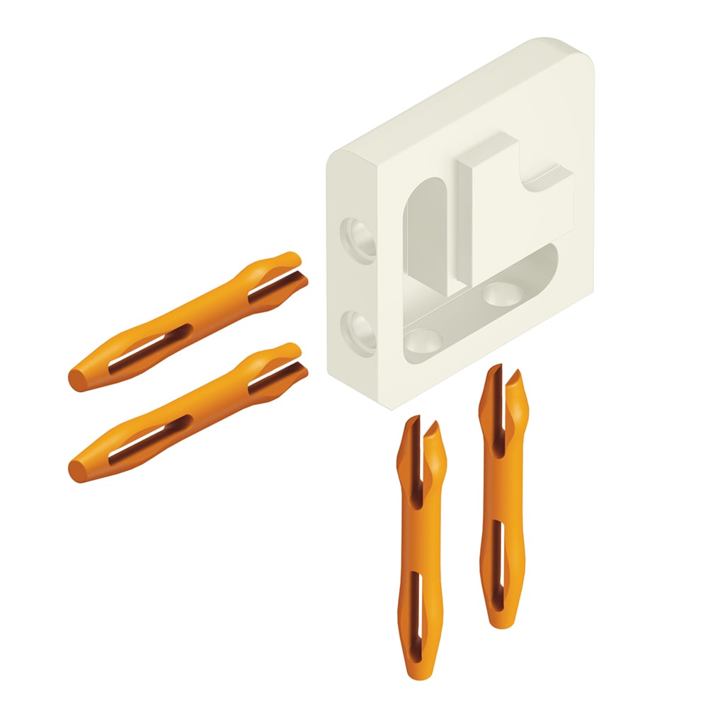Schluter Systems EV/J125W Jolly 0.5-in W x 0.125-in L White color-coated aluminum Aluminum Outside corner Tile Edge Trim