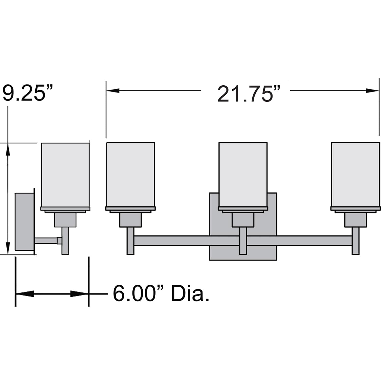 Access Lighting 62511LEDD-BS/CSL b089995 - View #3