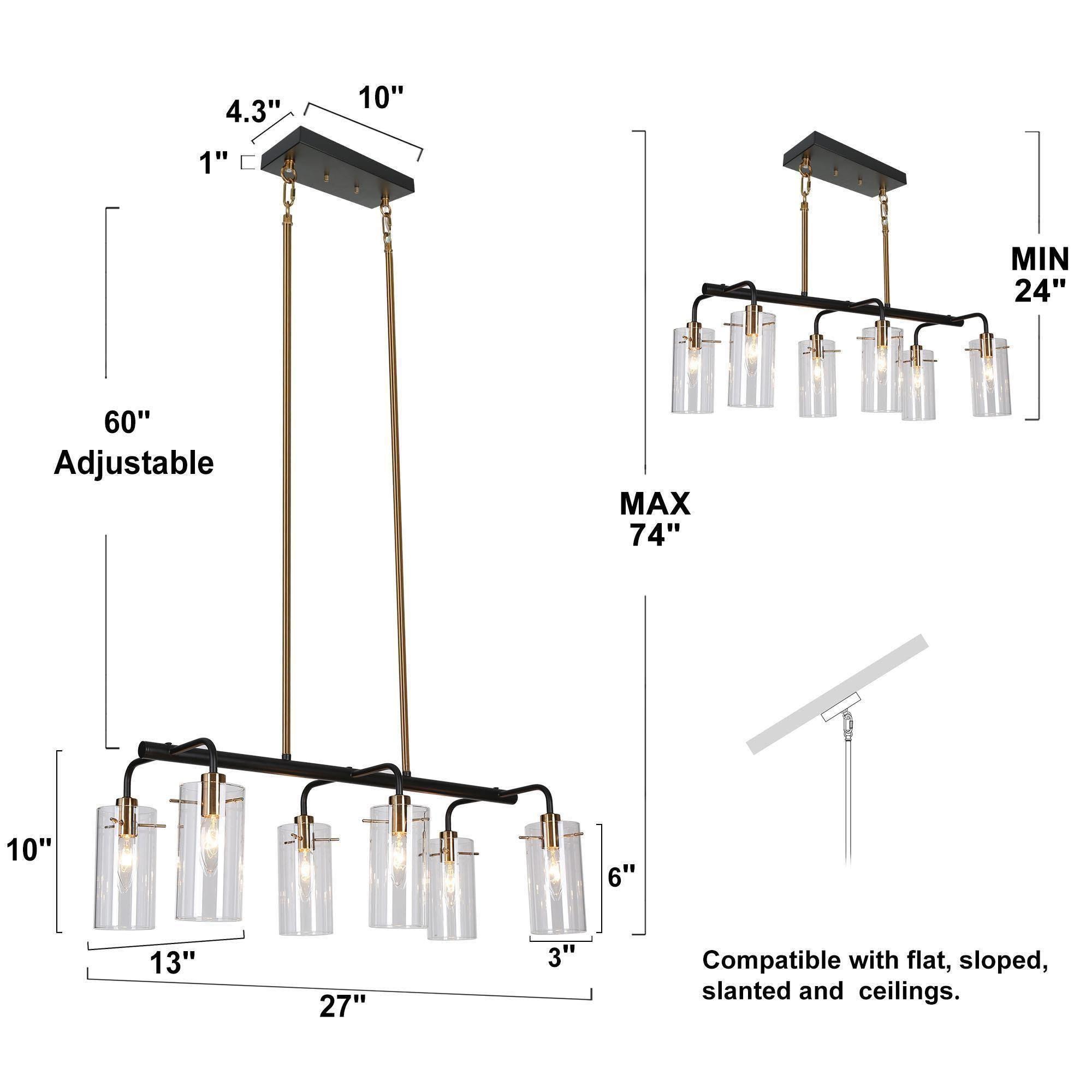 ZEVNI L3MBN6FMW4764SR8 Pendant-Lights - View #5